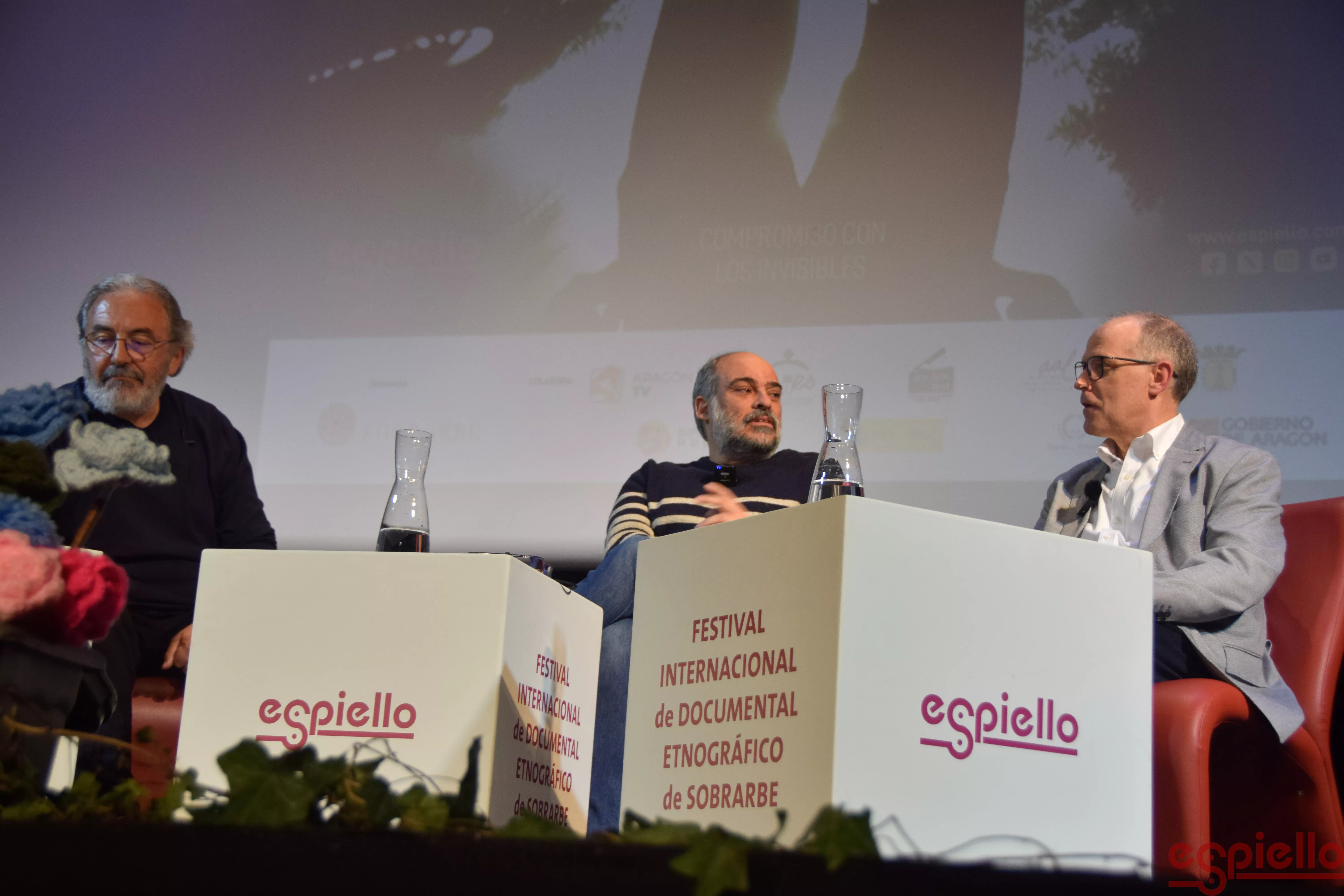 Estreno de la película "Con la tierra en los pies". Foto Espiello