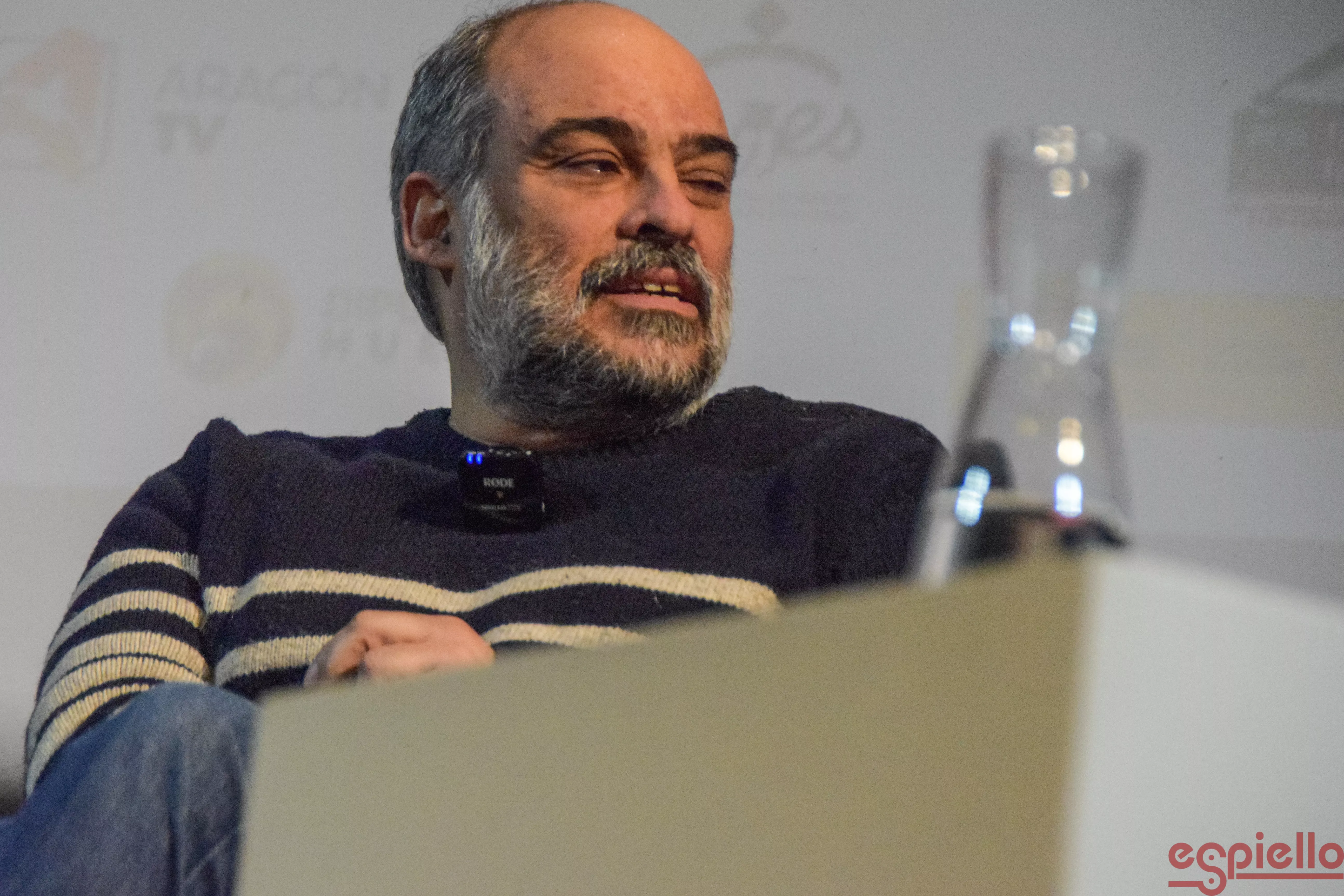 Fernando Vera. Estreno de la película "Con la tierra en los pies". Foto Espiello