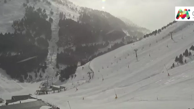 Cerler permanece cerrada por el fuente viento.