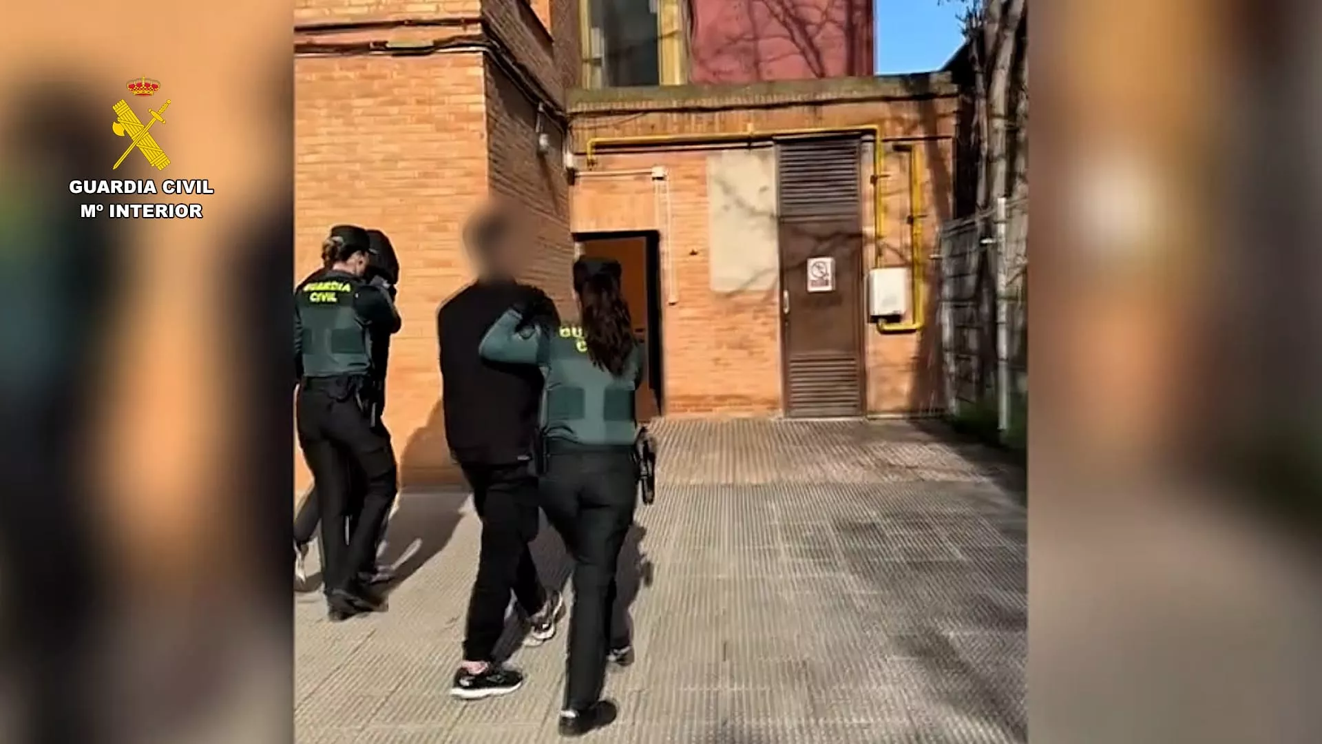 El detenido por el secuestro de un joven en Ejea.