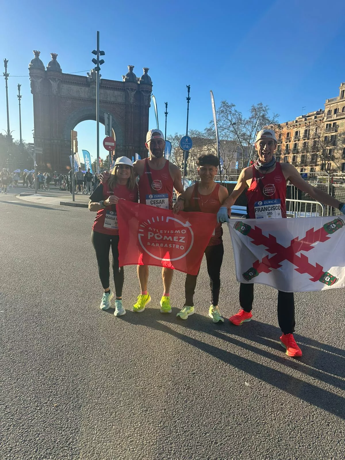 Campeonato de España de maratón. Atletismo Pómez.