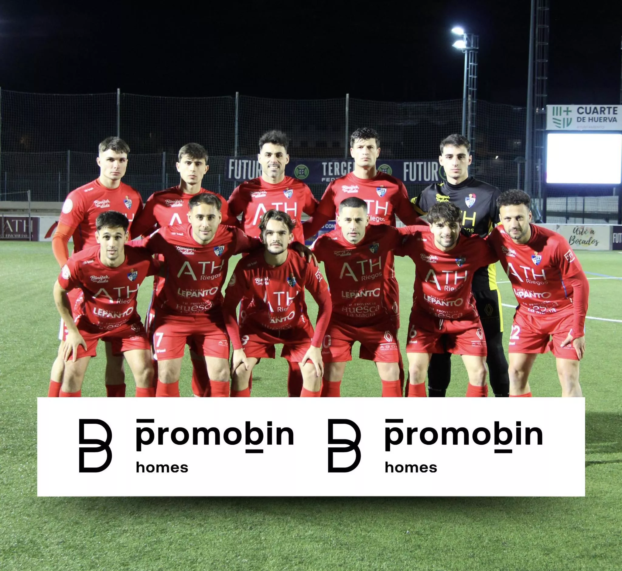 Once del Binéfar en Cuarte.