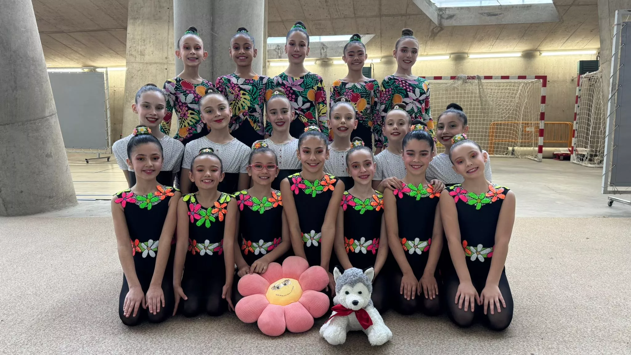 Equipos Base del Club 90 clasificados, el infantil y los dos alevines.