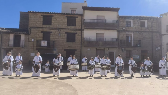 La Cofradía de San José se ha desplazado este domingo a Biscarrués.