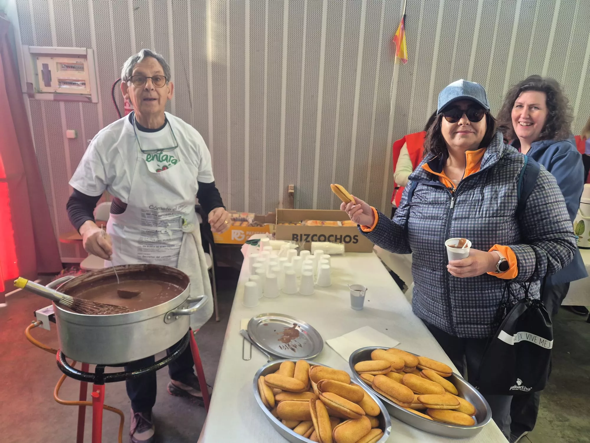Marcha Nueno-Etiopía con recaudación para Entarachén Bosco Global. Foto Juanlu Herrero