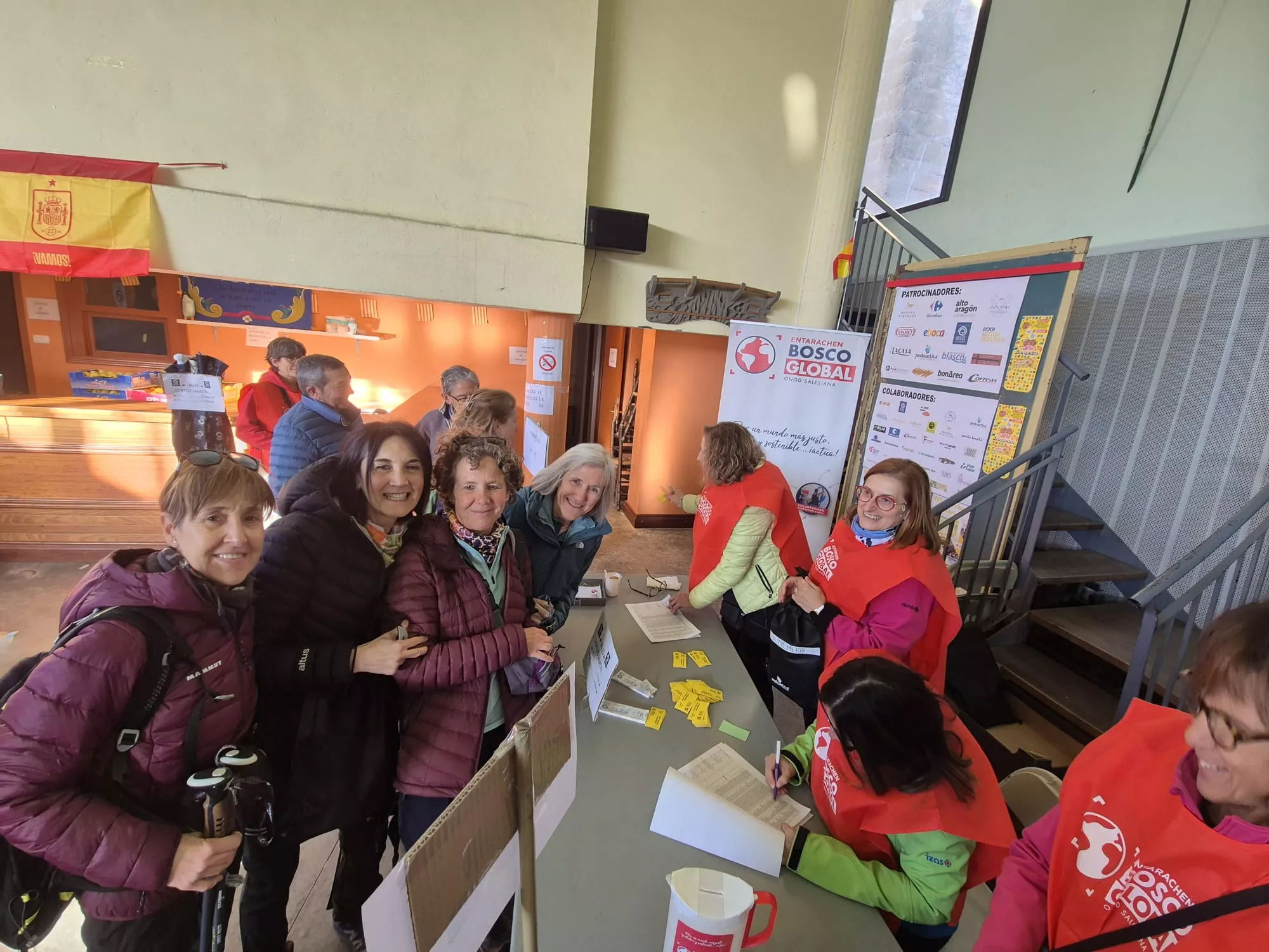 Marcha Nueno-Etiopía con recaudación para Entarachén Bosco Global. Foto Juanlu Herrero