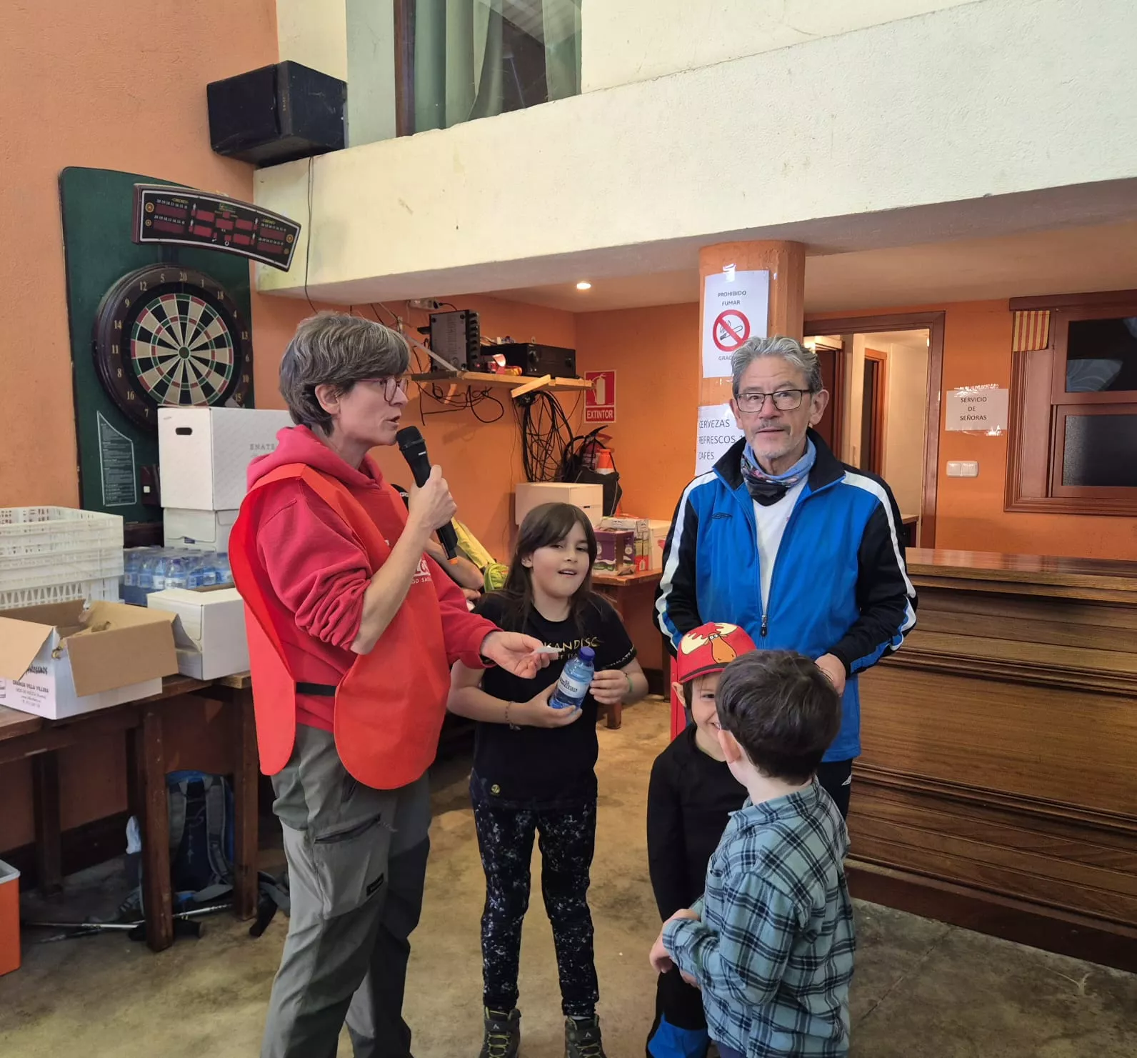 Marcha Nueno-Etiopía con recaudación para Entarachén Bosco Global. Foto Juanlu Herrero