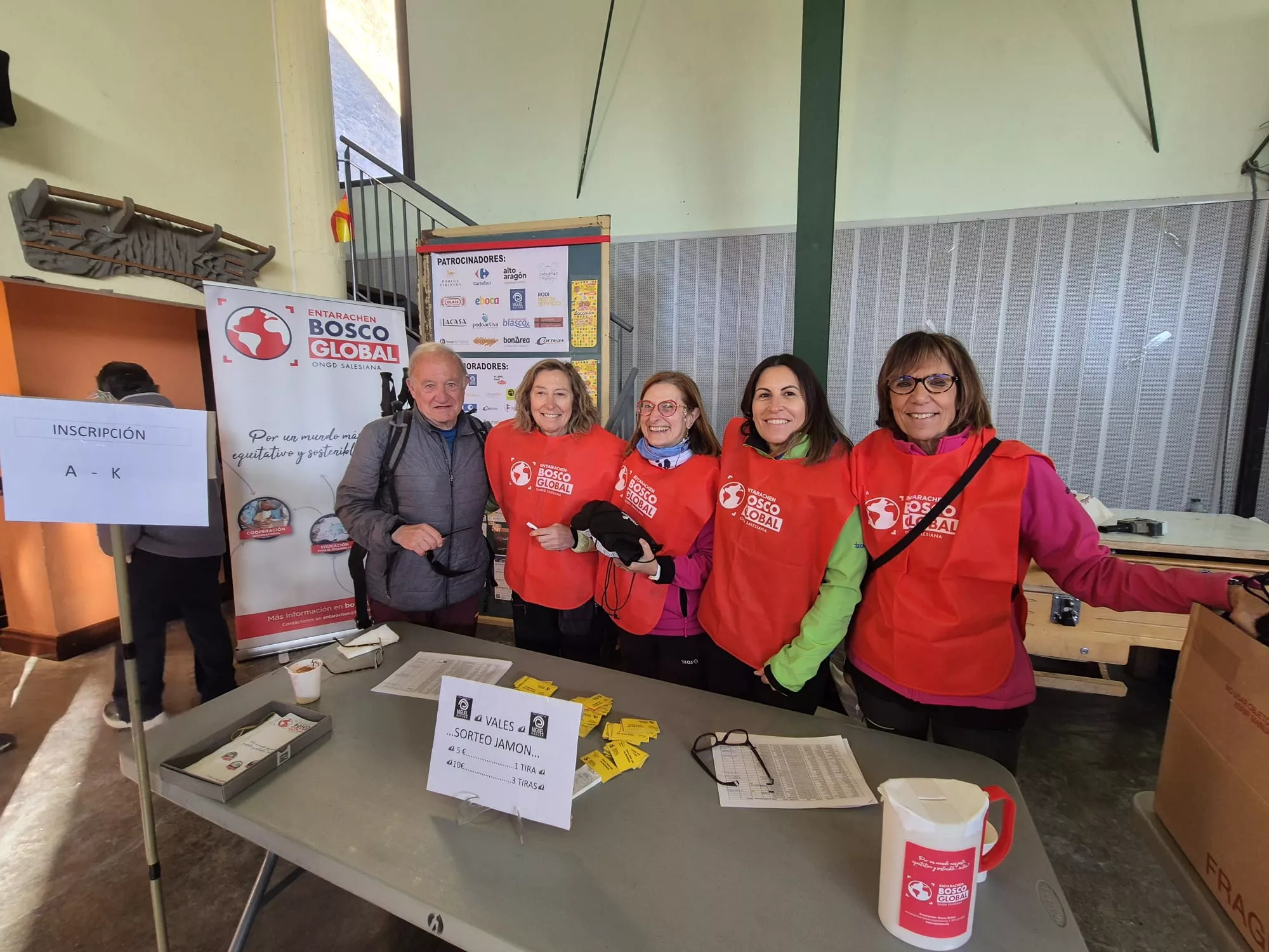 Marcha Nueno-Etiopía con recaudación para Entarachén Bosco Global. Foto Juanlu Herrero