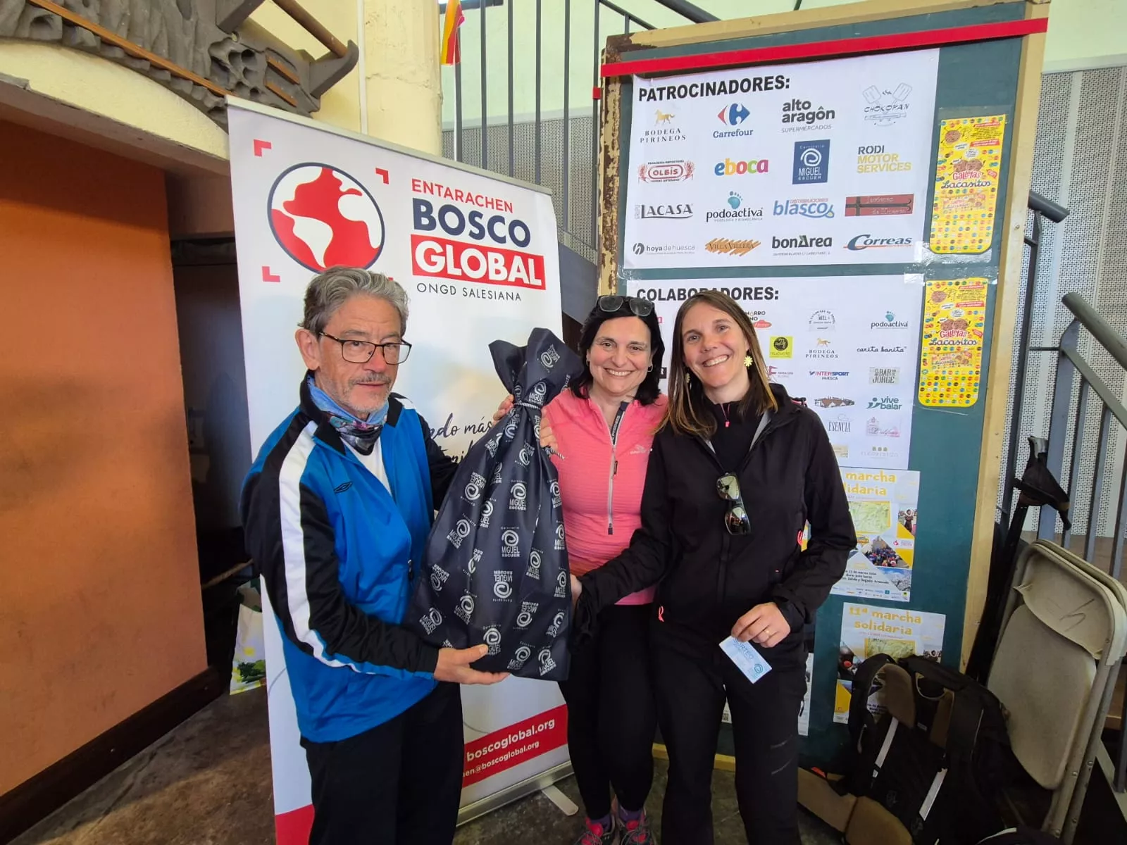 Marcha Nueno-Etiopía con recaudación para Entarachén Bosco Global. Foto Juanlu Herrero