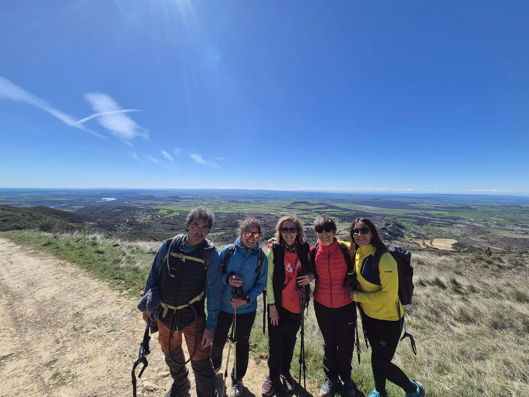 Marcha Nueno-Etiopía con recaudación para Entarachén Bosco Global. Foto Juanlu Herrero