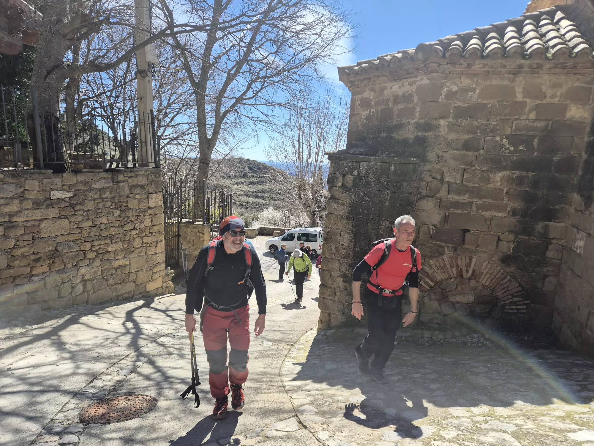 Marcha Nueno-Etiopía con recaudación para Entarachén Bosco Global. Foto Juanlu Herrero