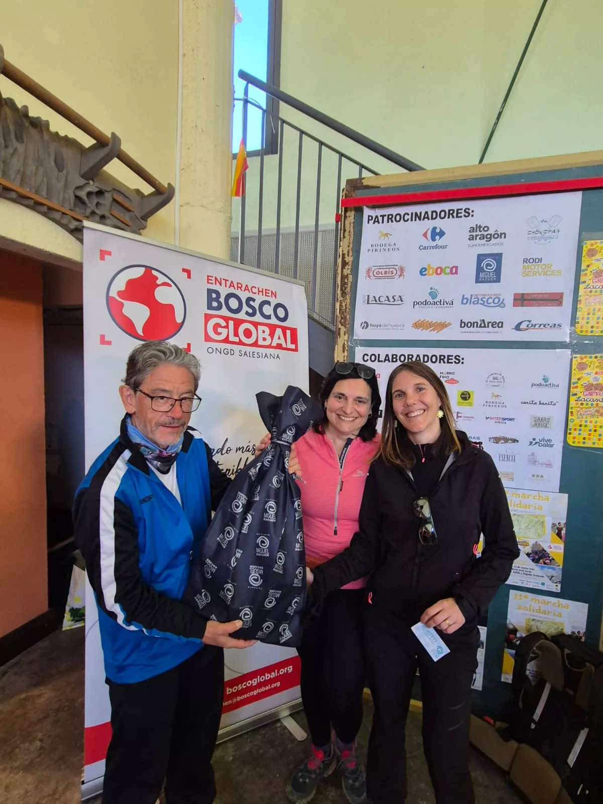 Marcha Nueno-Etiopía con recaudación para Entarachén Bosco Global. Foto Juanlu Herrero