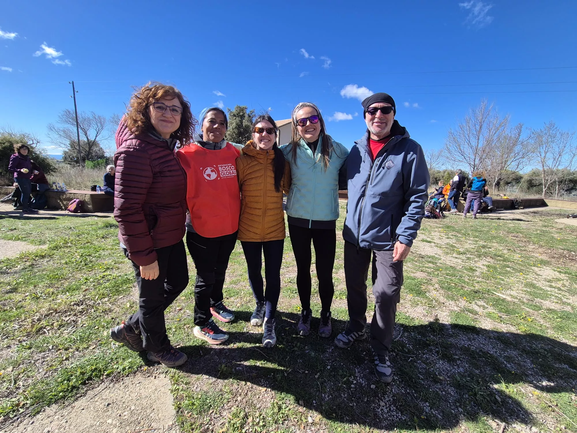 Marcha Nueno-Etiopía con recaudación para Entarachén Bosco Global. Foto Juanlu Herrero
