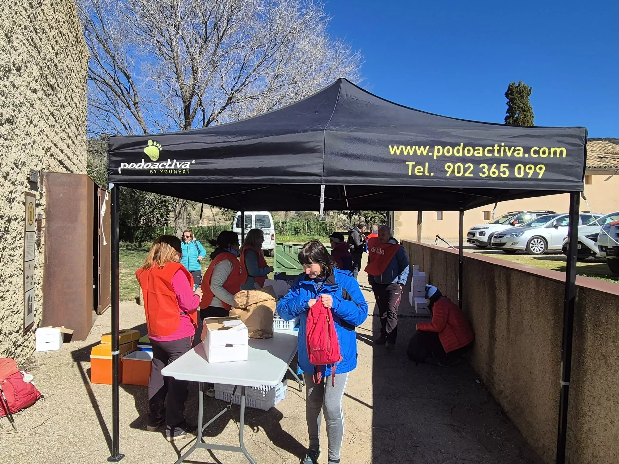 Marcha Nueno-Etiopía con recaudación para Entarachén Bosco Global. Foto Juanlu Herrero