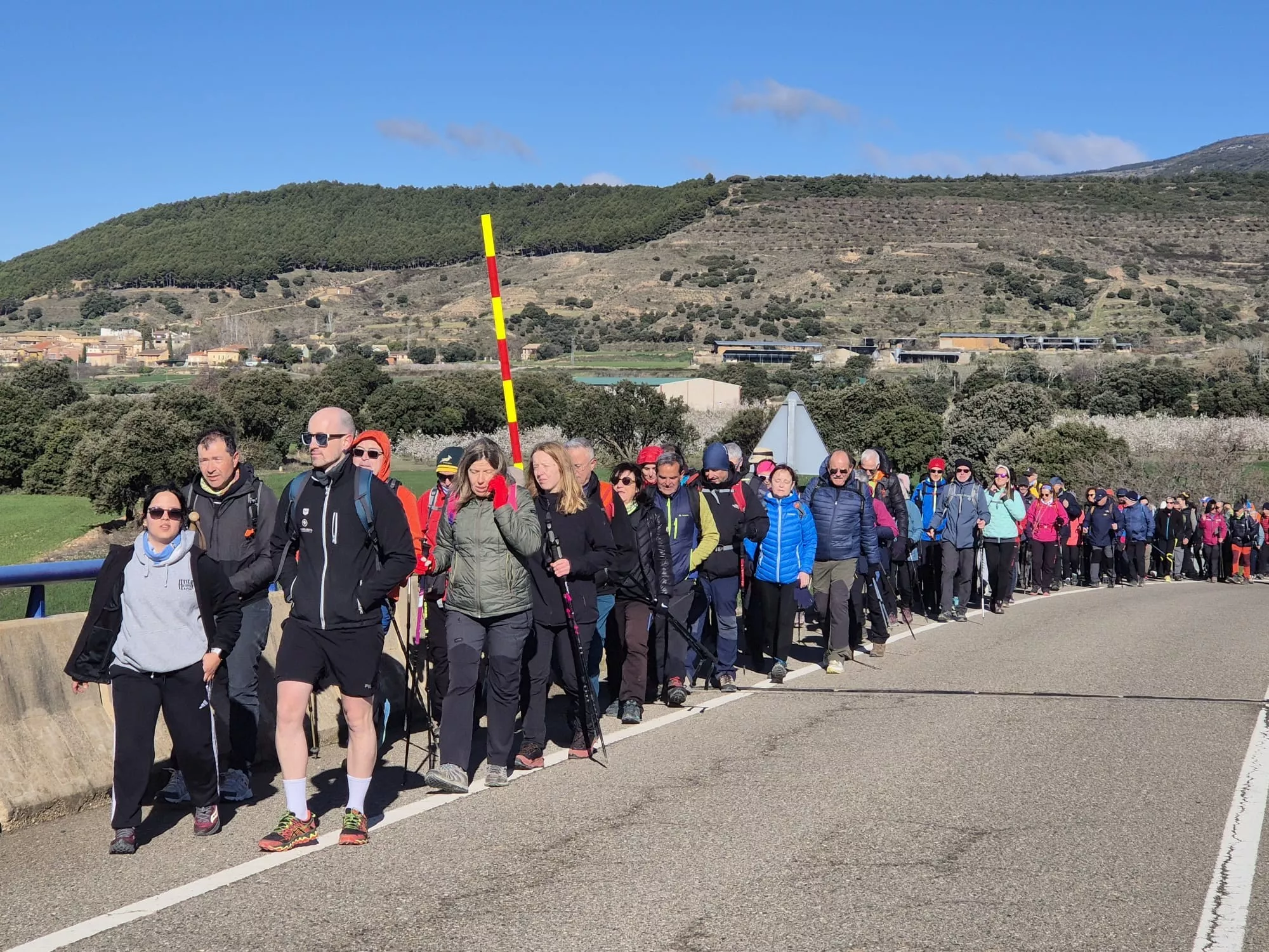Marcha Nueno-Etiopía con recaudación para Entarachén Bosco Global. Foto Juanlu Herrero
