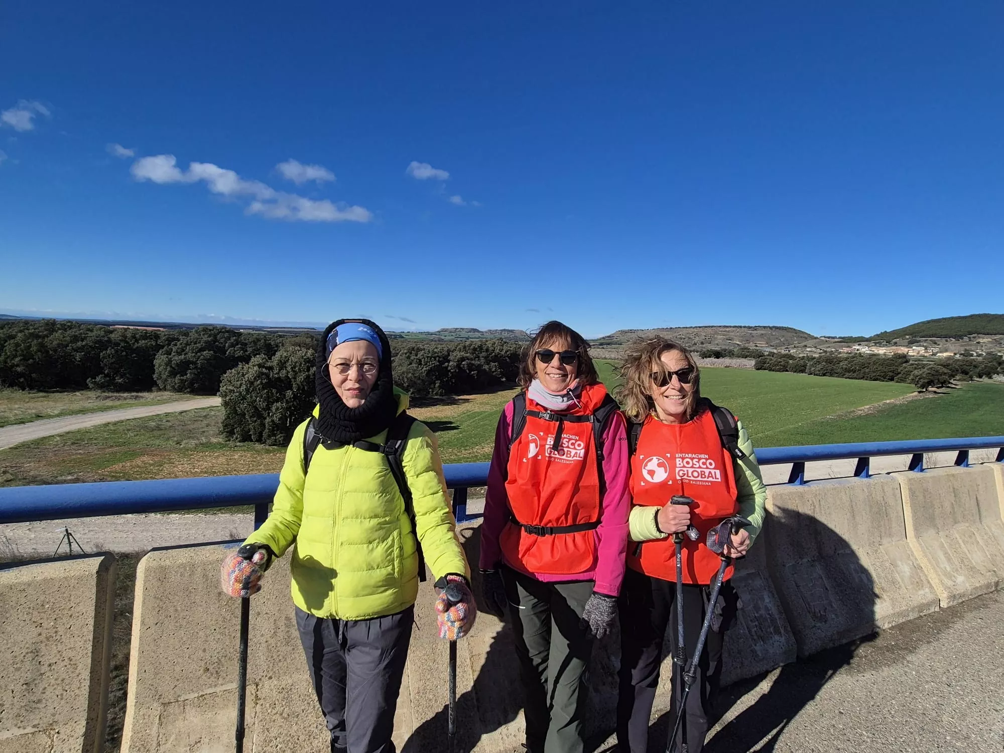 Marcha Nueno-Etiopía con recaudación para Entarachén Bosco Global. Foto Juanlu Herrero