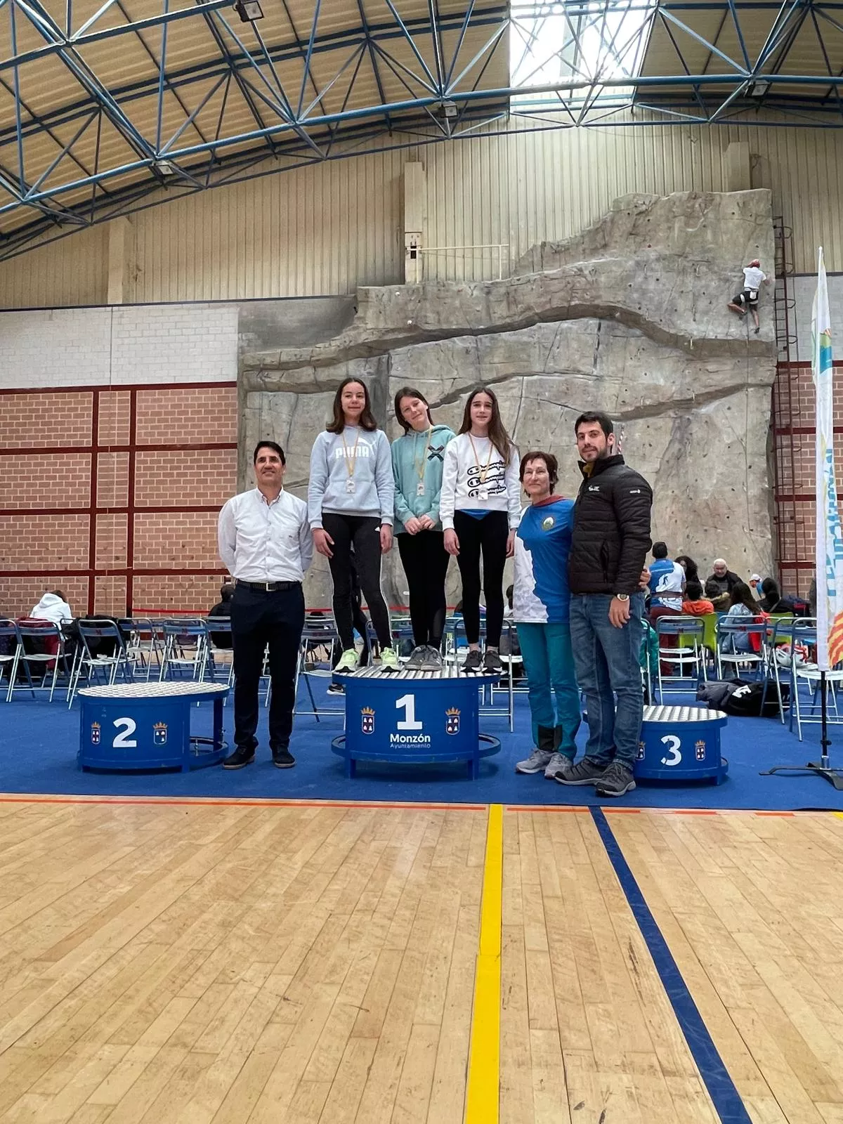 Podio Sub 13 femenino 