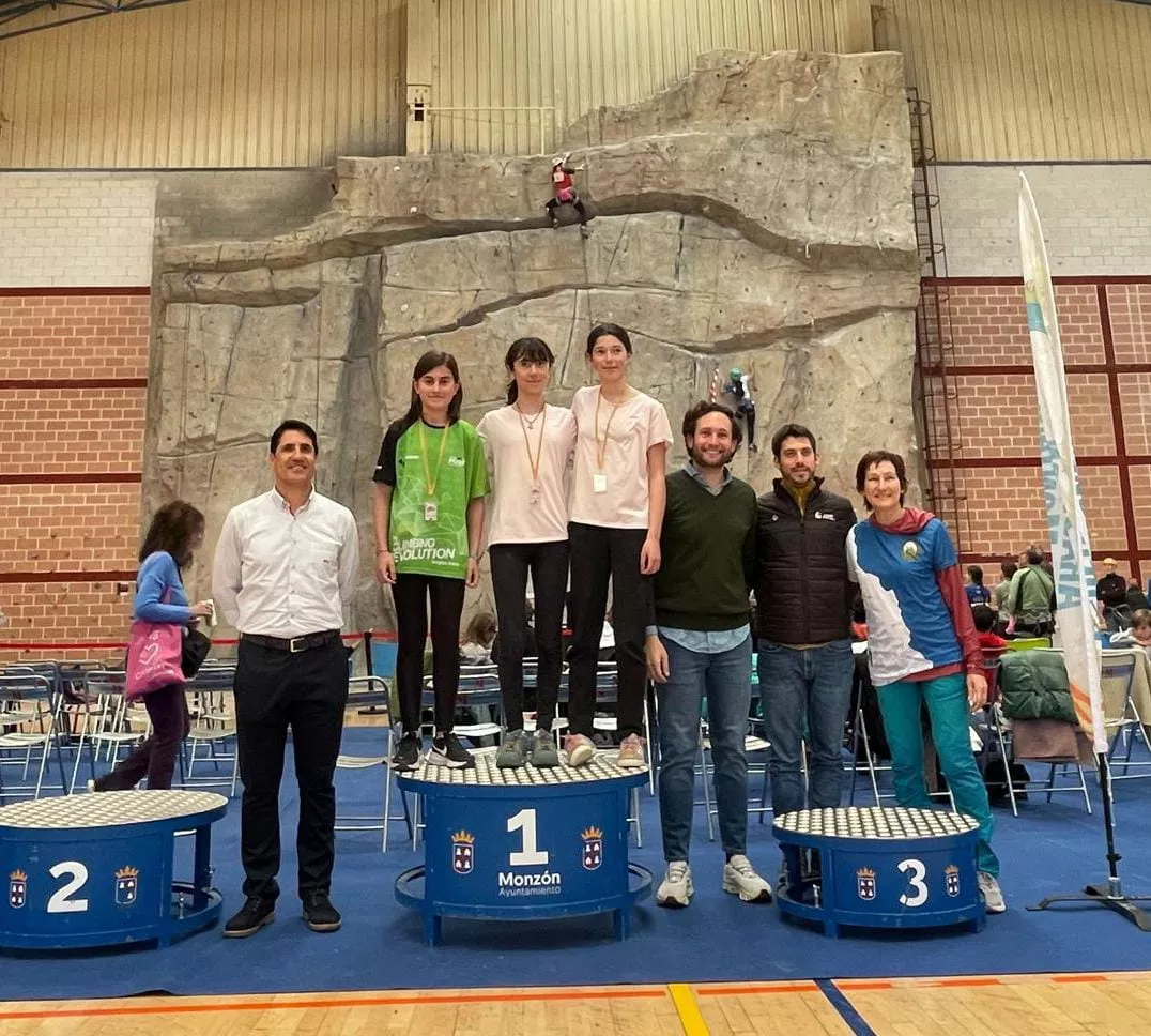 Podio Sub 15 femenino