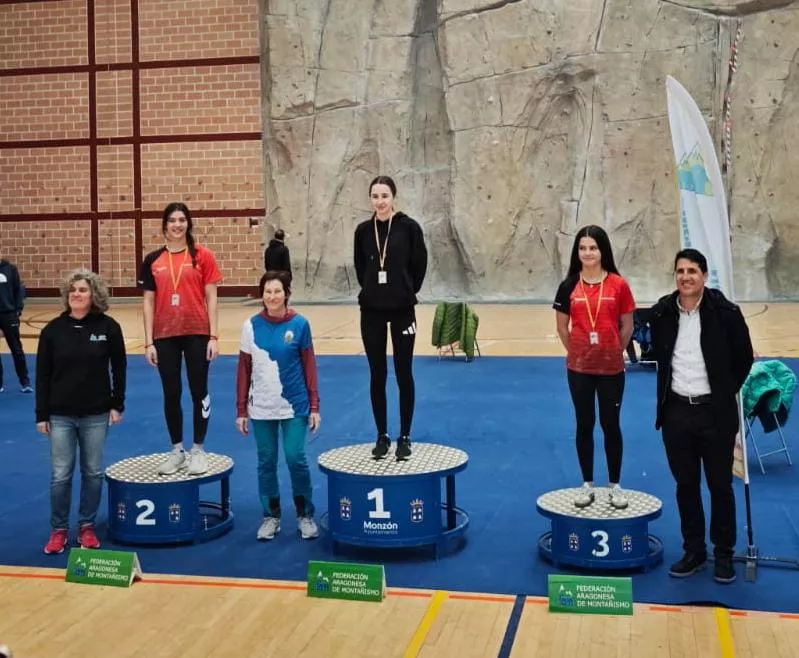 Podio Sub 17 femenino 