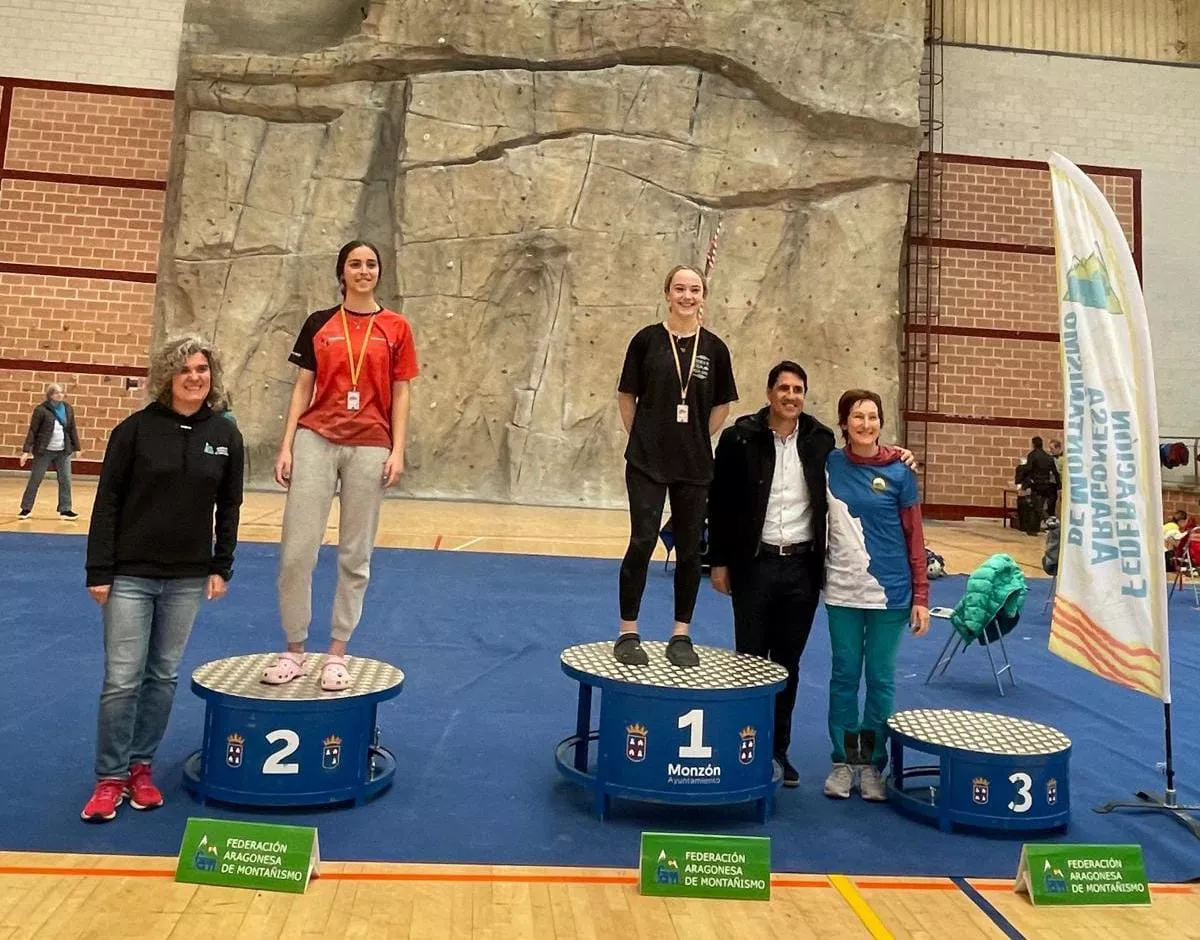 Podio Sub 19 femenino