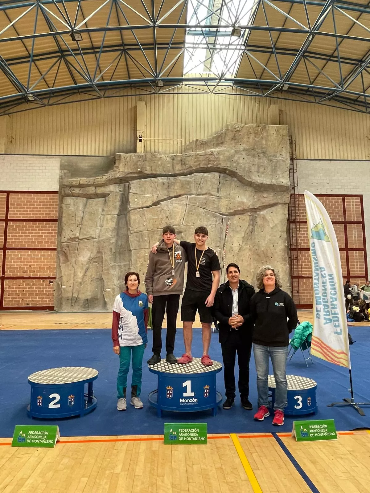 Podio Sub 19 masculino