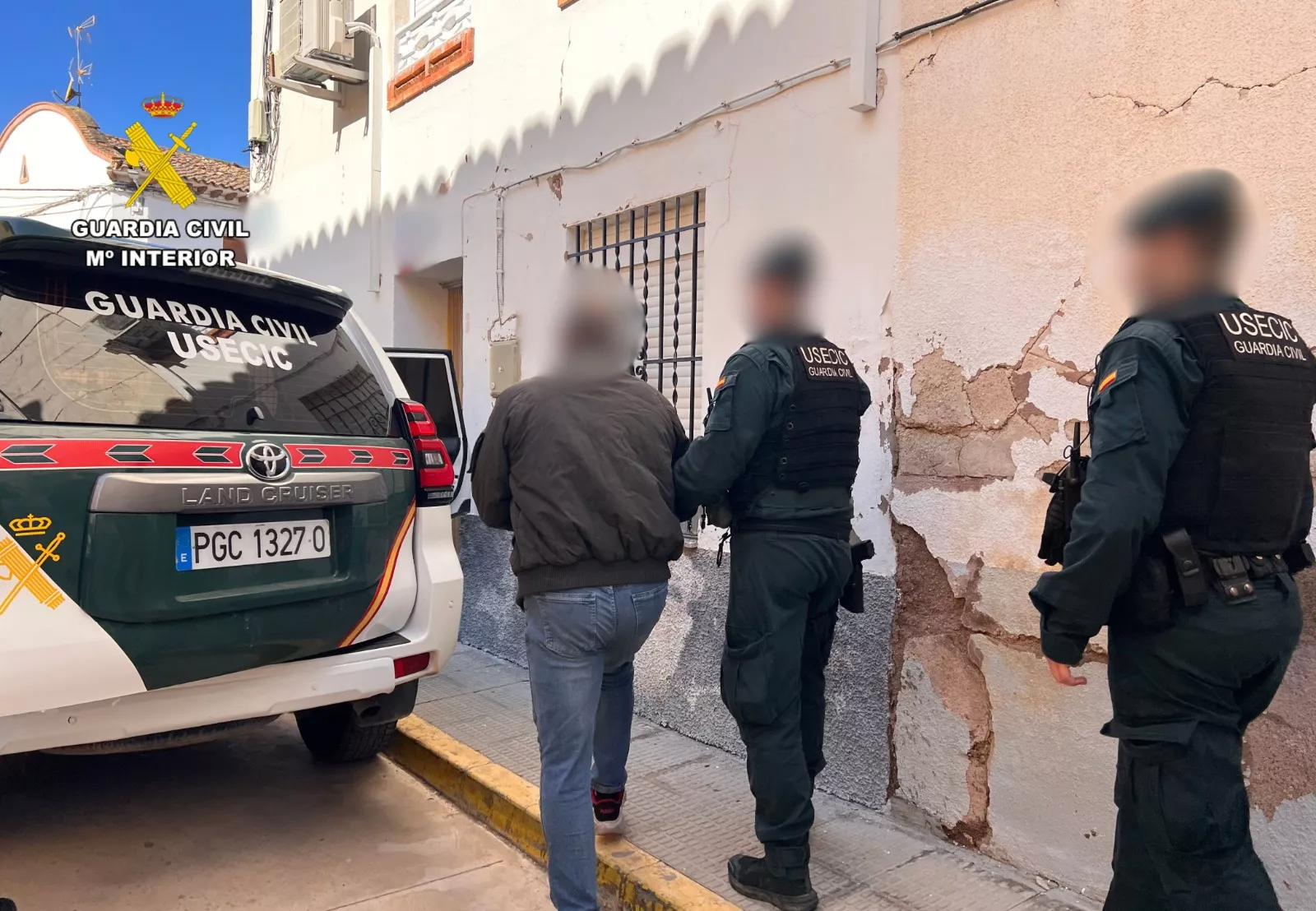 Tres detenidos por el asesinato de un joven en Plasencia de Jalón.