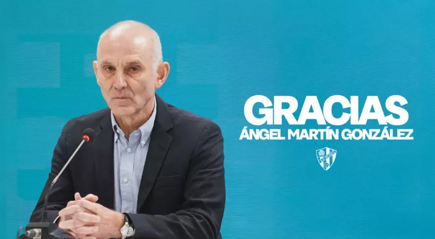 El Huesca también rescinde el contrato del director deportivo, Ángel Martín González