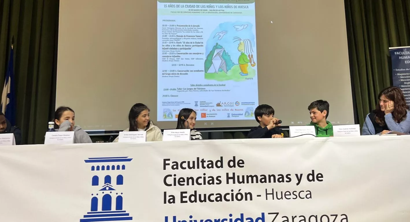 II Jornadas de Educación para la ciudadanía con voz de infancia. Foto Mercedes Manterola
