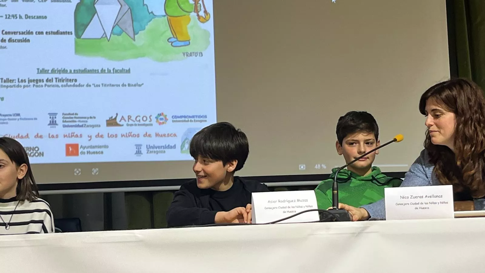 II Jornadas de Educación para la ciudadanía con voz de infancia. Foto Mercedes Manterola