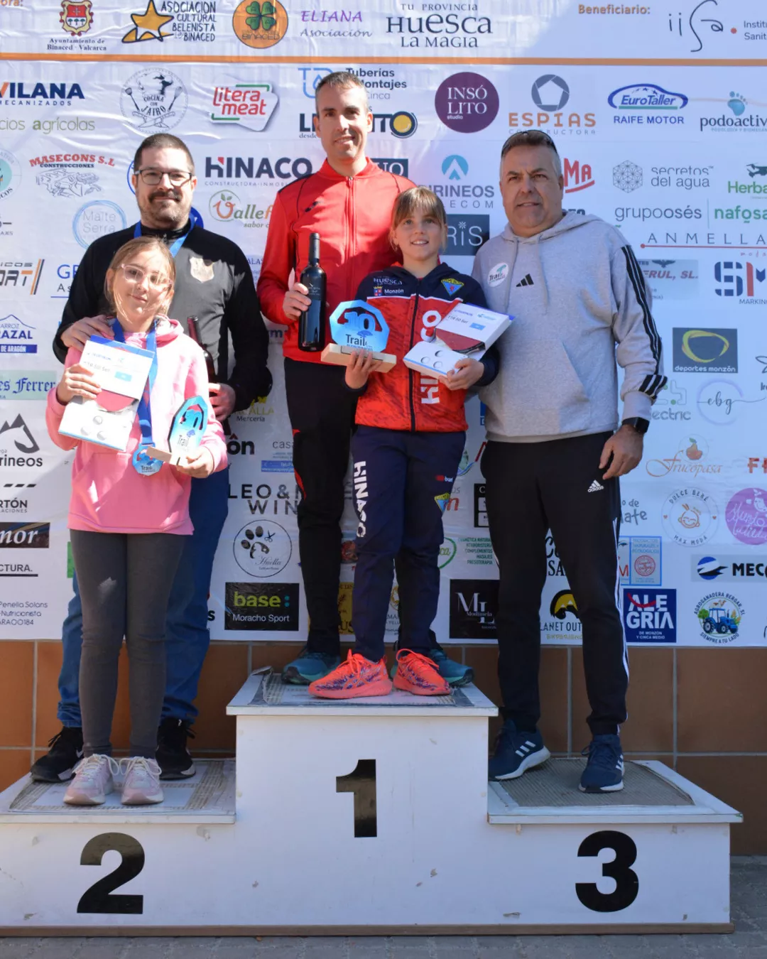 Podium 5K   Categoría familiar femenina