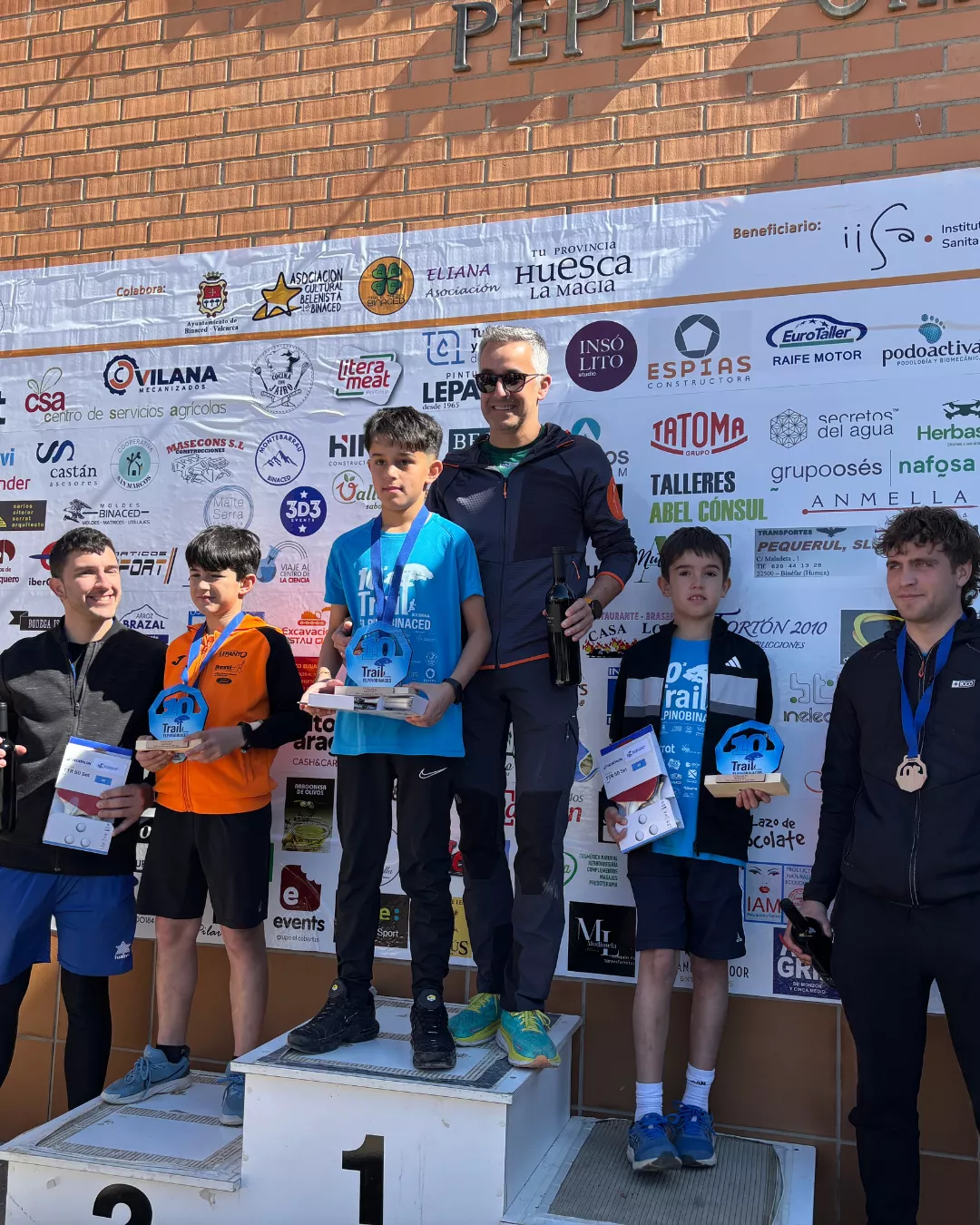 Podium 5K   Categoría familiar masculina