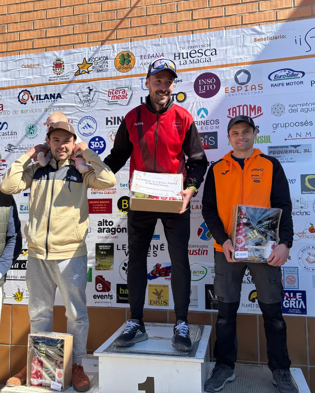 Podium 10K   Categoría Absoluta Masculina