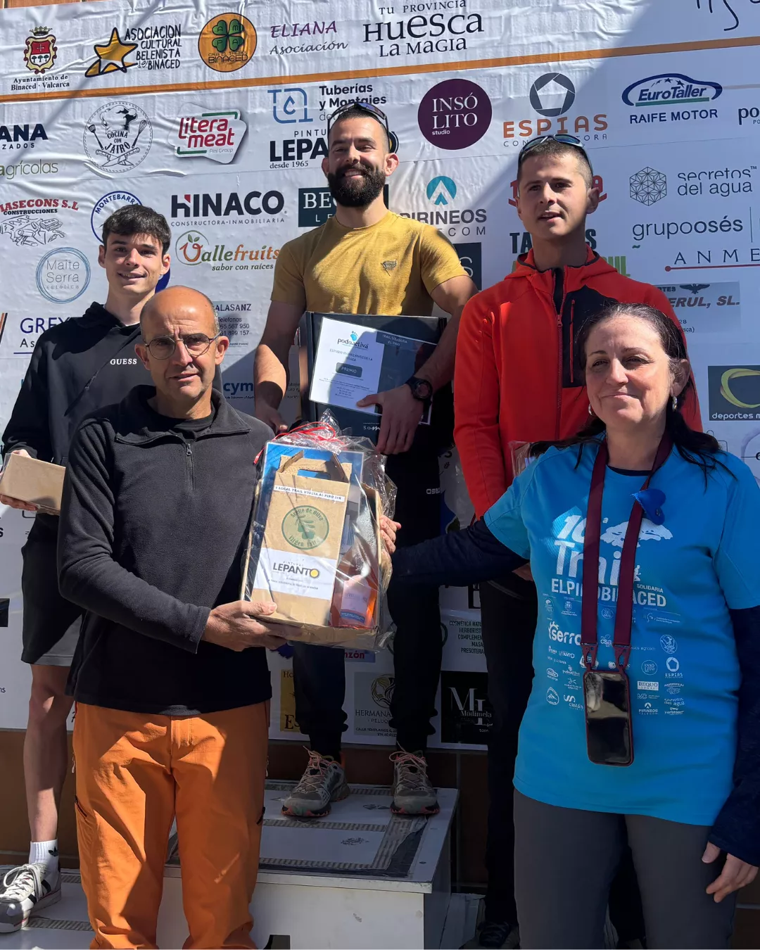 Podium 21K   Categoría Absoluta Masculina