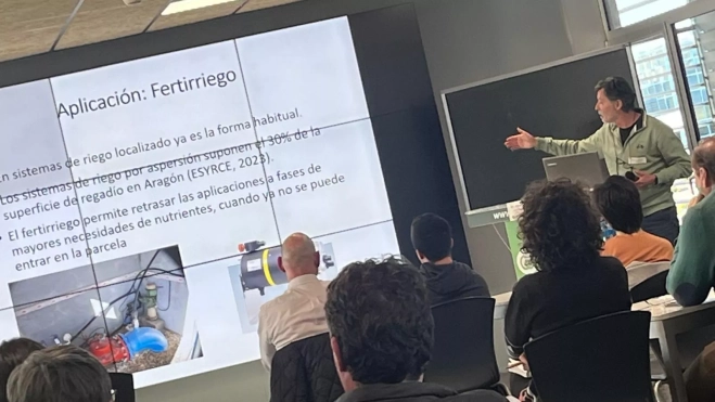 Ramón Isla durante su intervención. Foto Mercedes Manterola