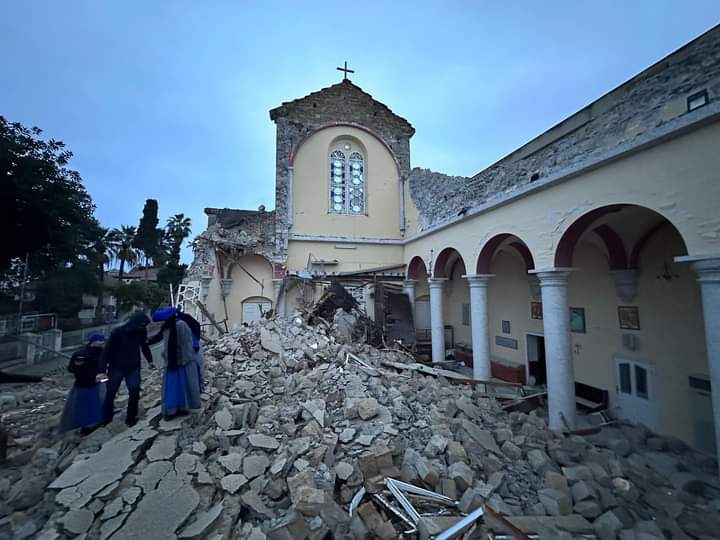 Catedral Iskenderun en Anatolia. Cáritas Huesca anima a colaborar frente a los efectos del terremoto en Turquía y Siria.