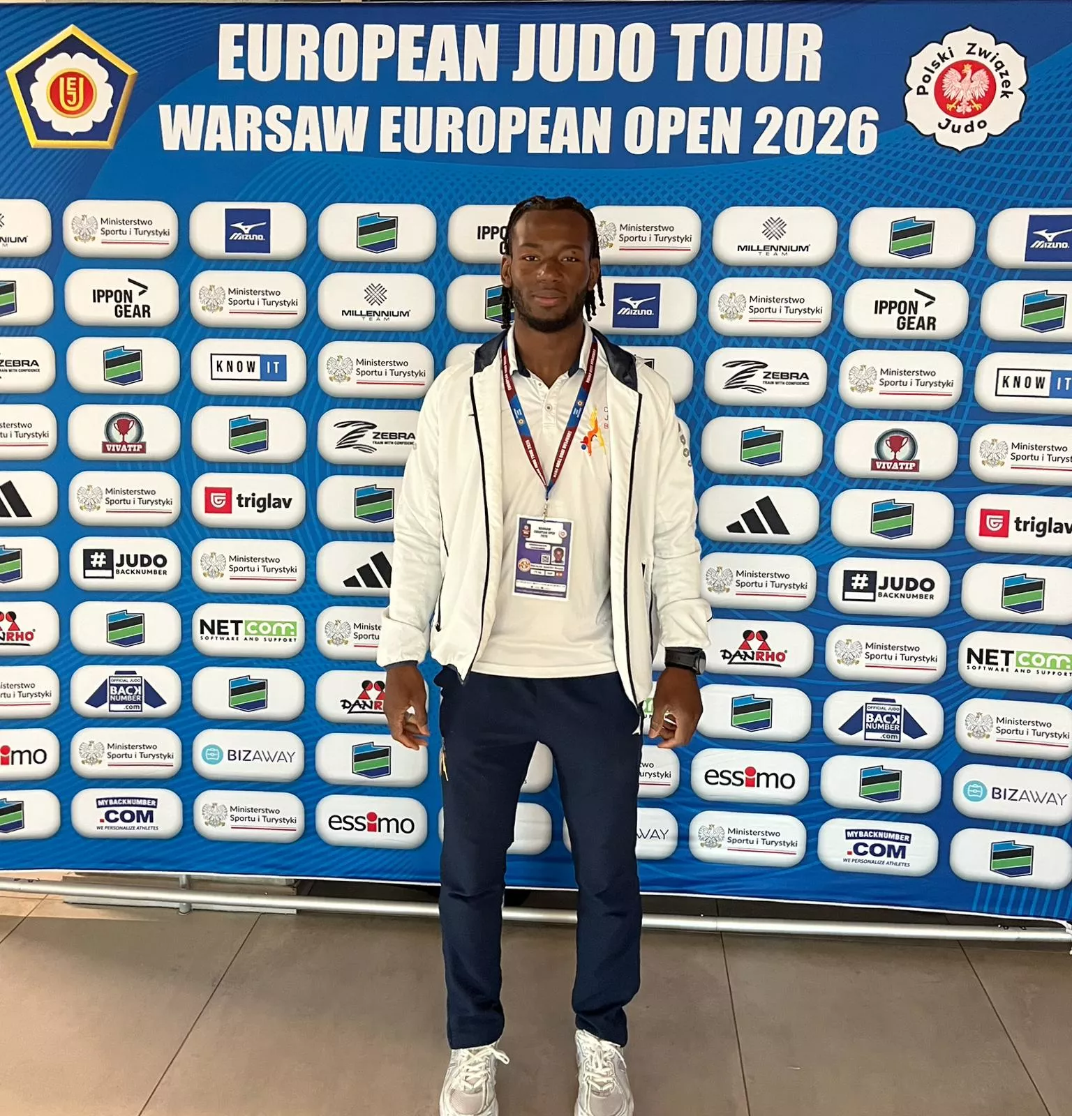 Moussa Macalou, en Varsovia.