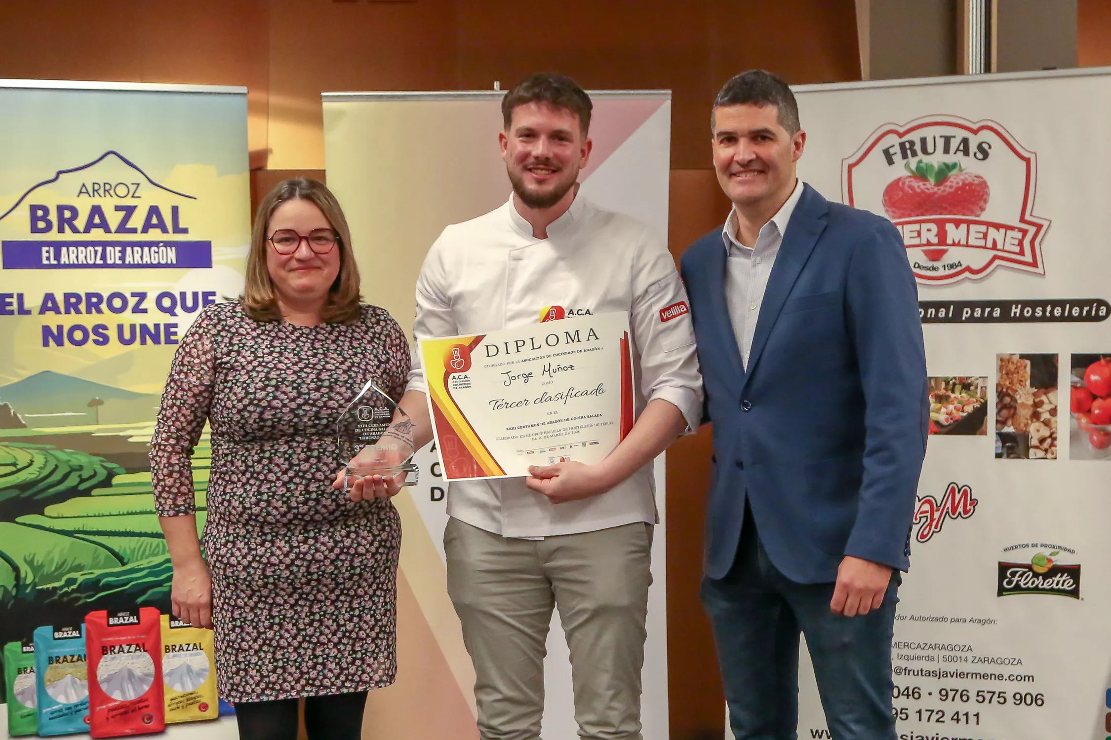 Certamen de Cocina Lorenzo Acín y Gala de los cocineros de Aragón. Foto David García-Agencia Almozara