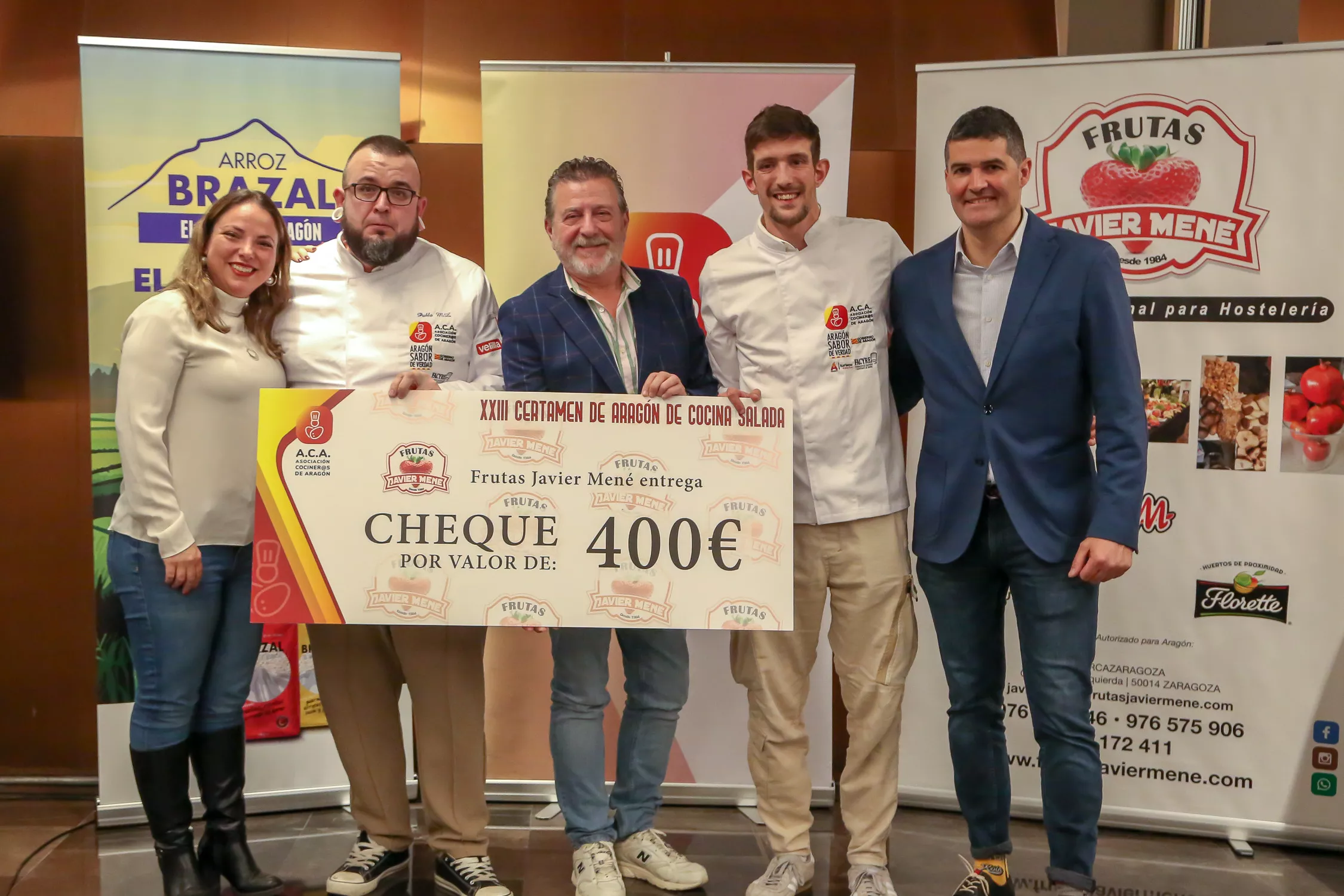 Certamen de Cocina Lorenzo Acín y Gala de los cocineros de Aragón. Foto David García-Agencia Almozara