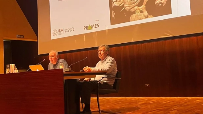 Rafael Yuste y Antonio García Omedes. Foto Mercedes Manterola