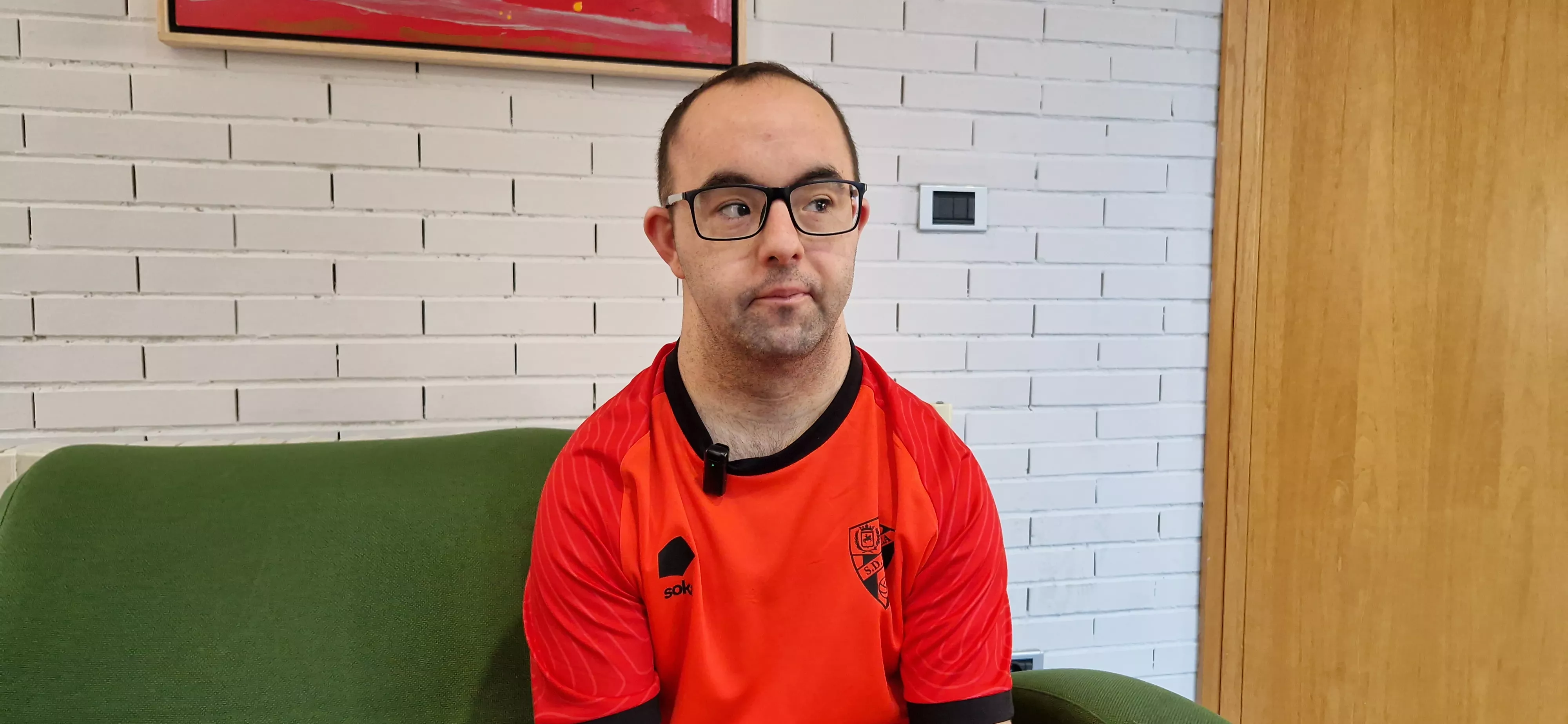 Noel Esteban. Ensayo del espectáculo de danza inclusiva de la Asociación Down para el Cosmos festival. Foto Myriam Martínez