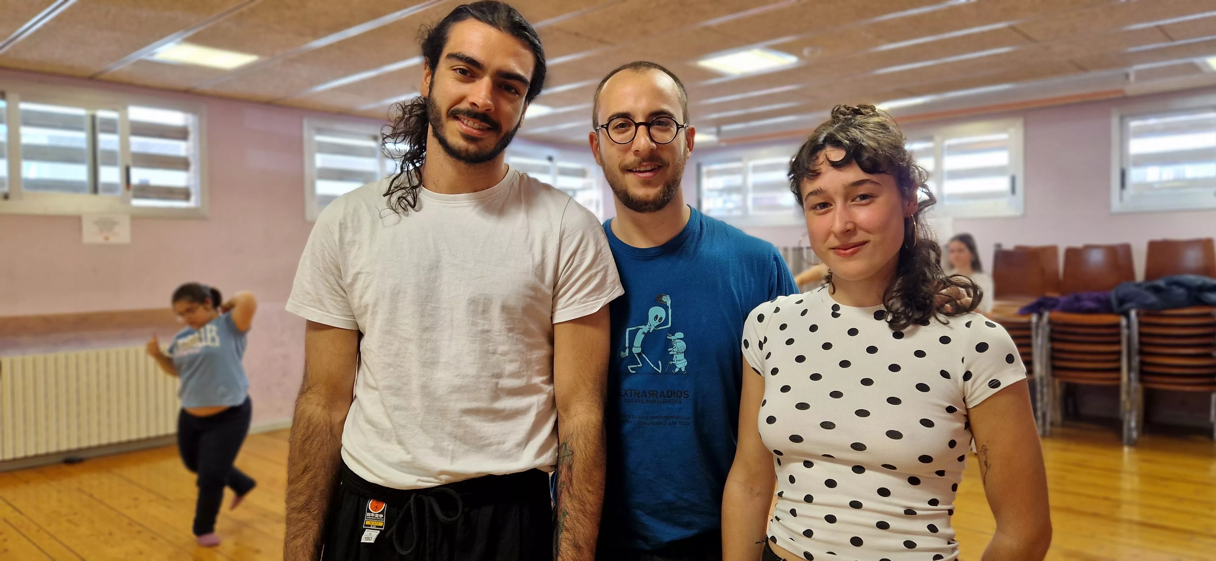 Pedro Sohu, Pablo Pérez y Ana Ibarrondo. Foto Myriam Martínez