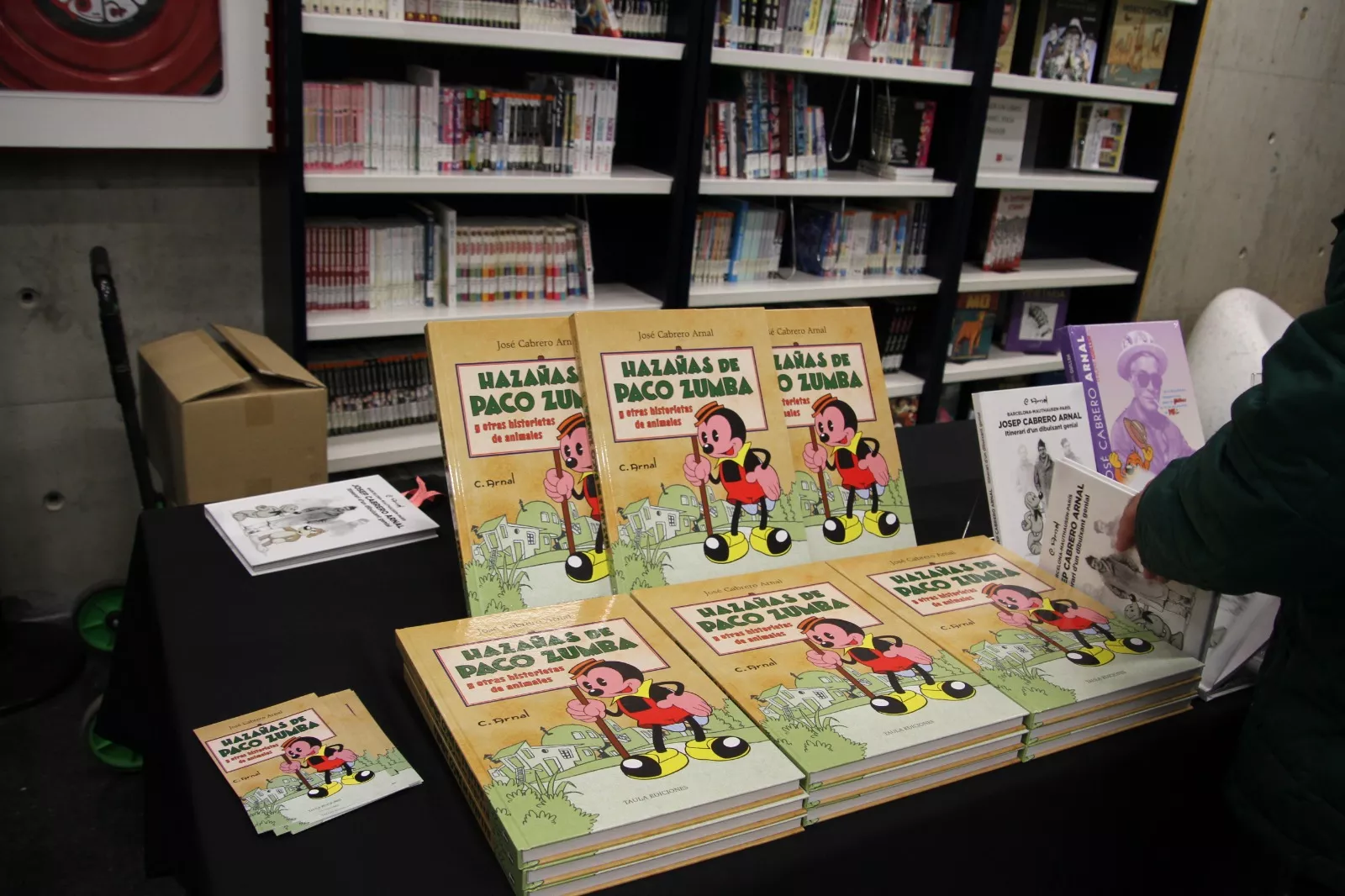 Exposición y mesa redonda sobre José Cabrero Arnal en la biblioteca Ramón J. Sender. Foto Carlos Neofato