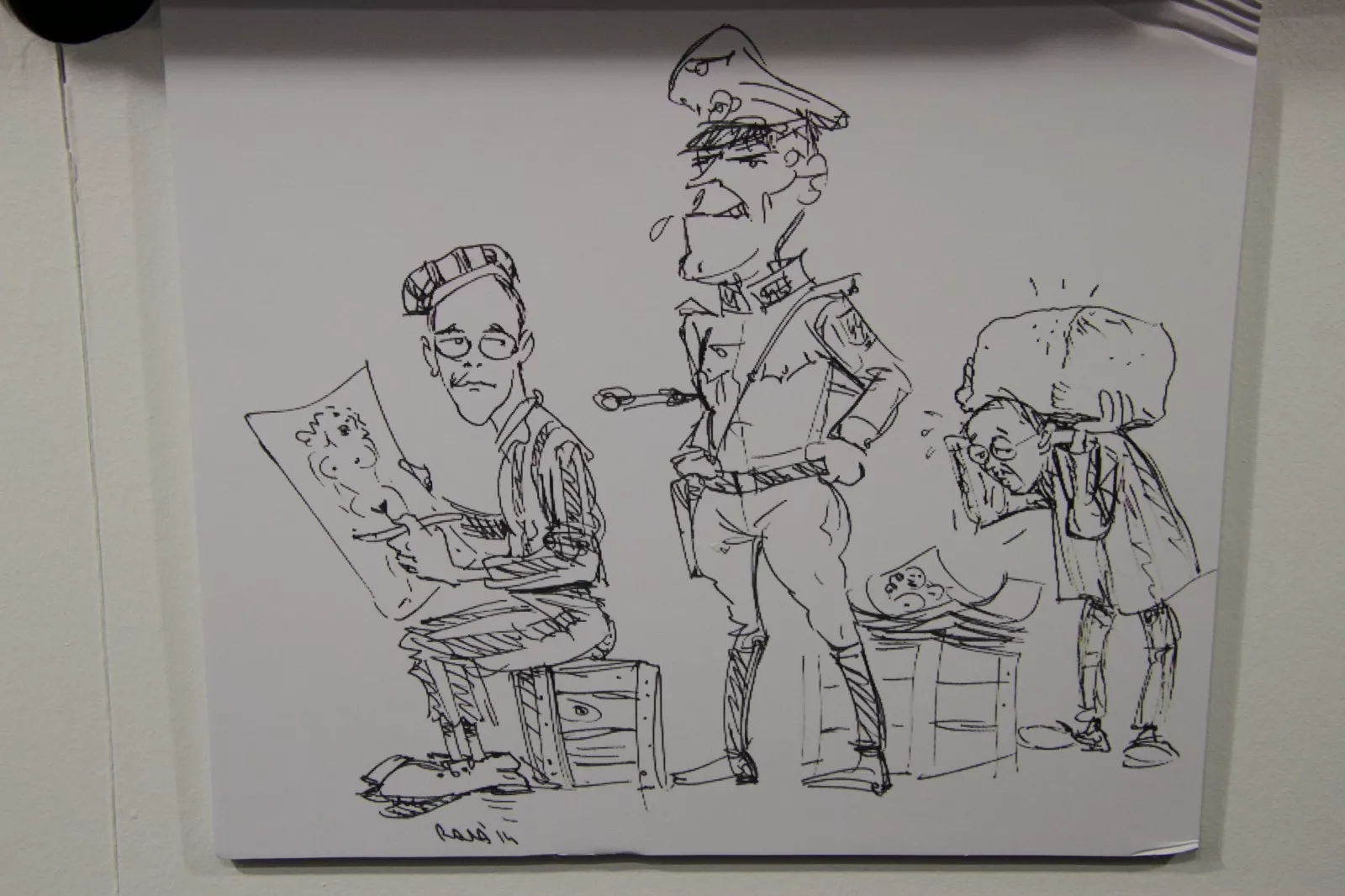 Exposición y mesa redonda sobre José Cabrero Arnal en la biblioteca Ramón J. Sender. Foto Carlos Neofato