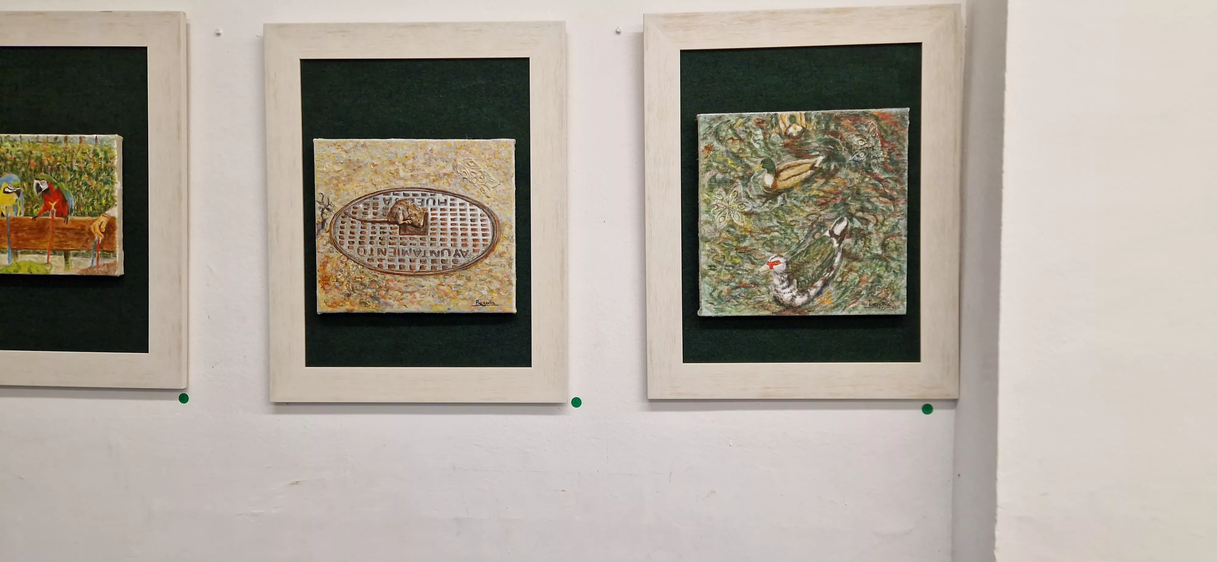 Exposición Animalitos de ciudad de Begoña Sopena. Foto Myriam Martínez