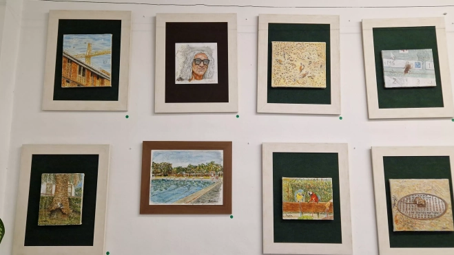 Exposición Animalitos de ciudad de Begoña Sopena. Foto Myriam Martínez