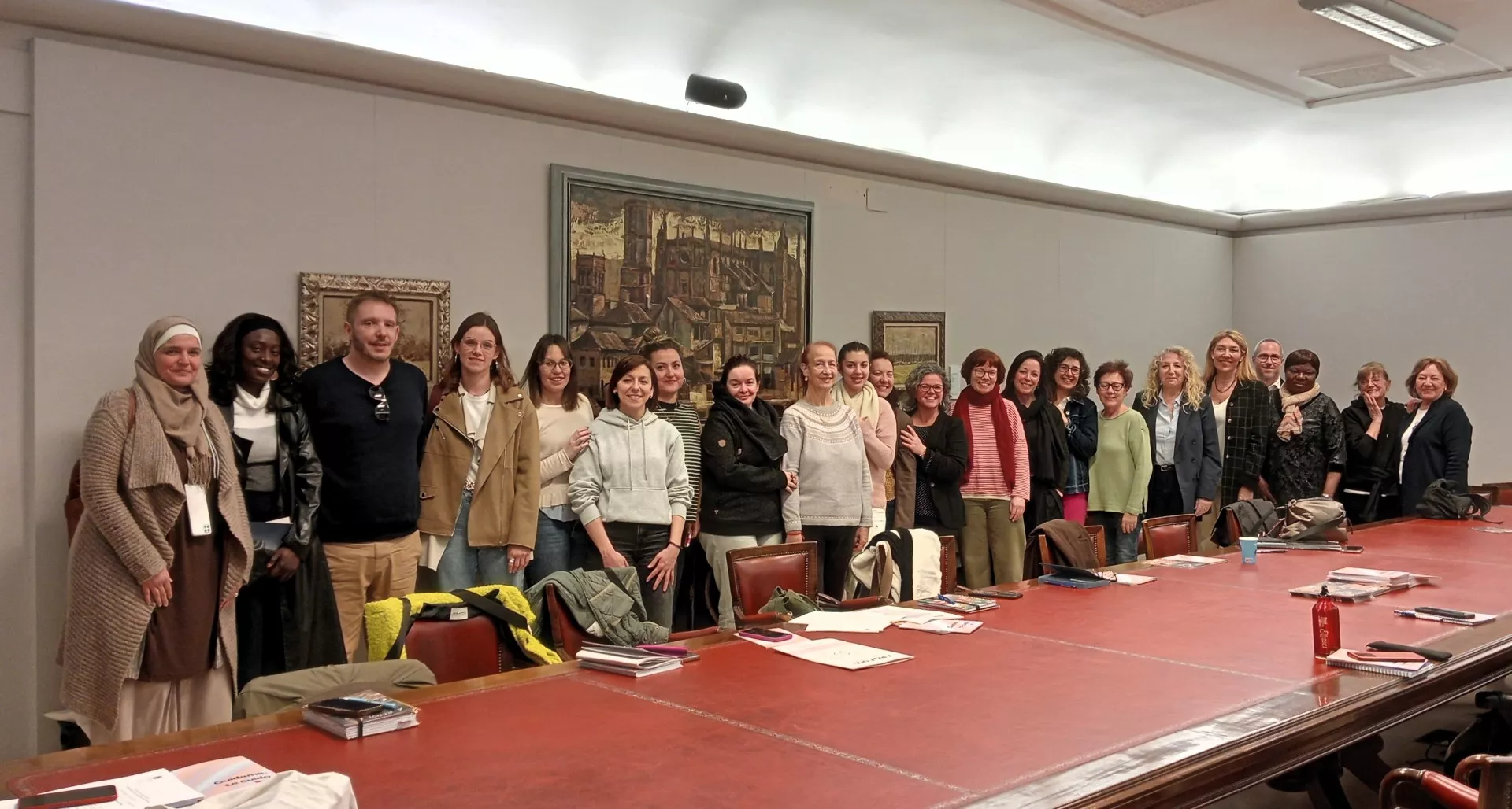 Reunión del Foro Municipal de Igualdad de Huesca.