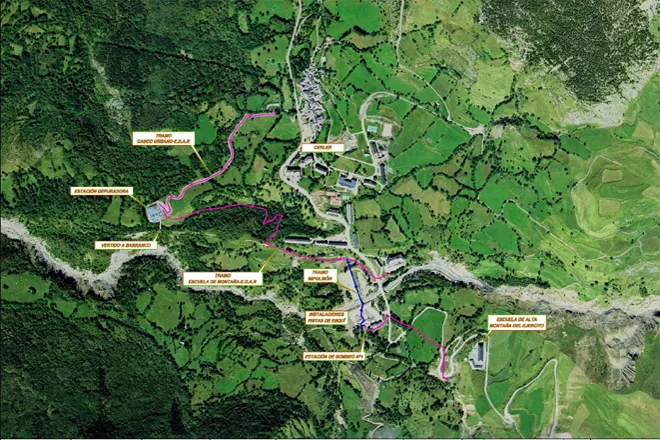 Seis empresas optan a construir la depuradora de Cerler tras años de retrasos.