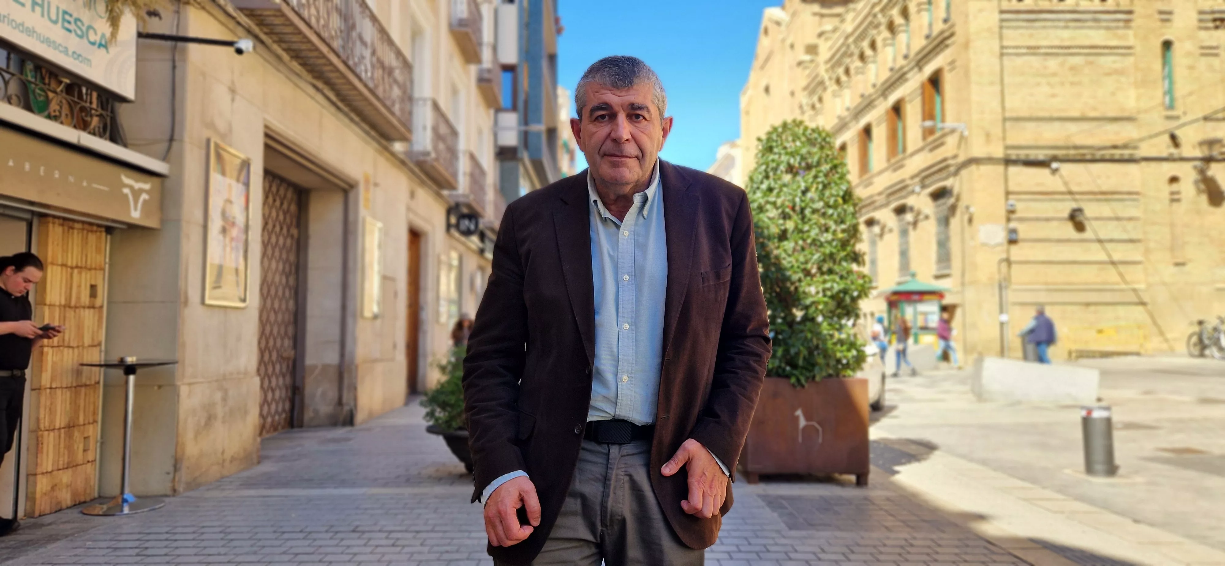 Ignacio Almudévar, un ejemplo de bonhomía. Foto Myriam Martínez