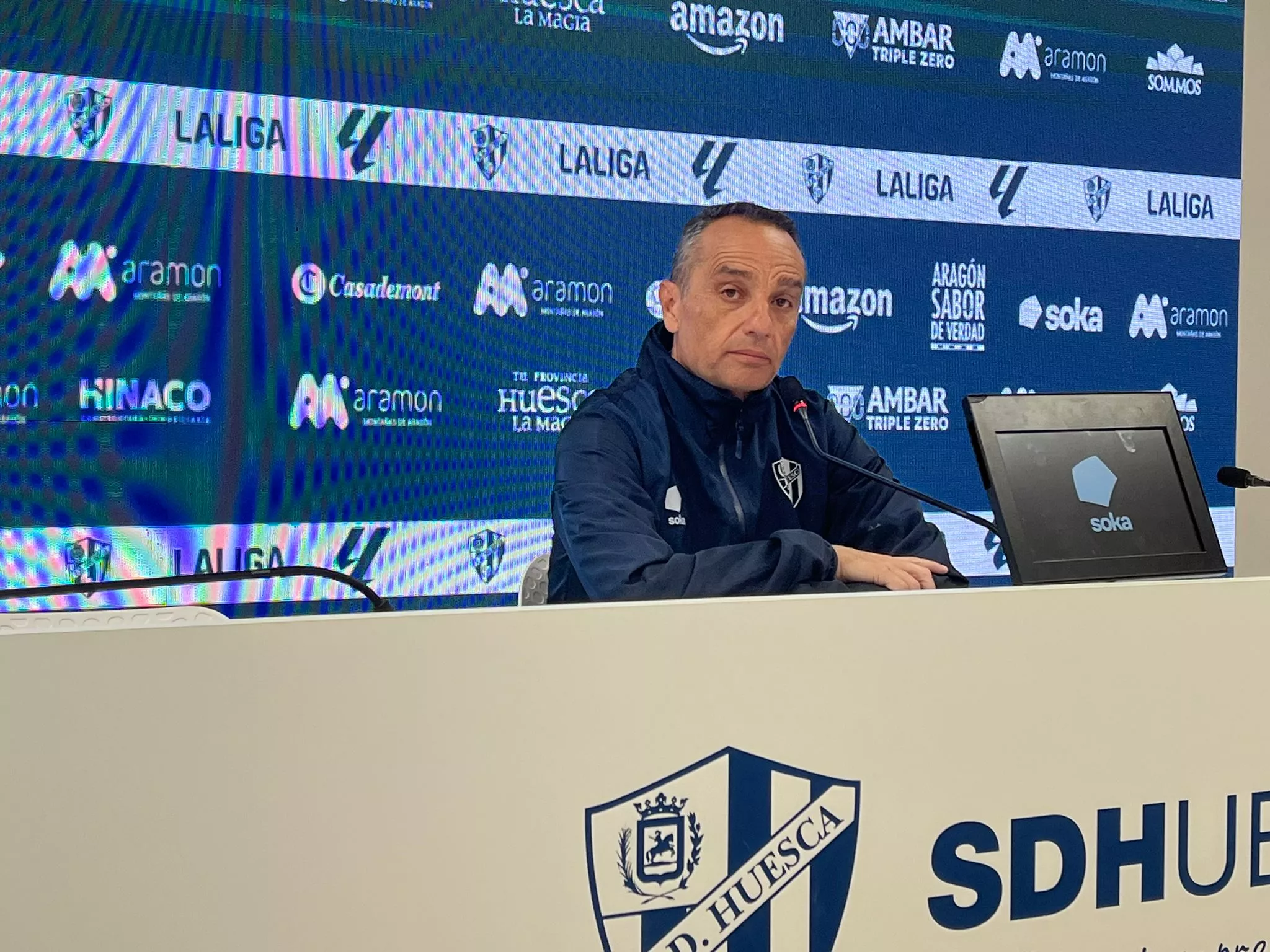 Oltra, antes de su debut con el Huesca: "Es momento de hacer y no hablar mucho"