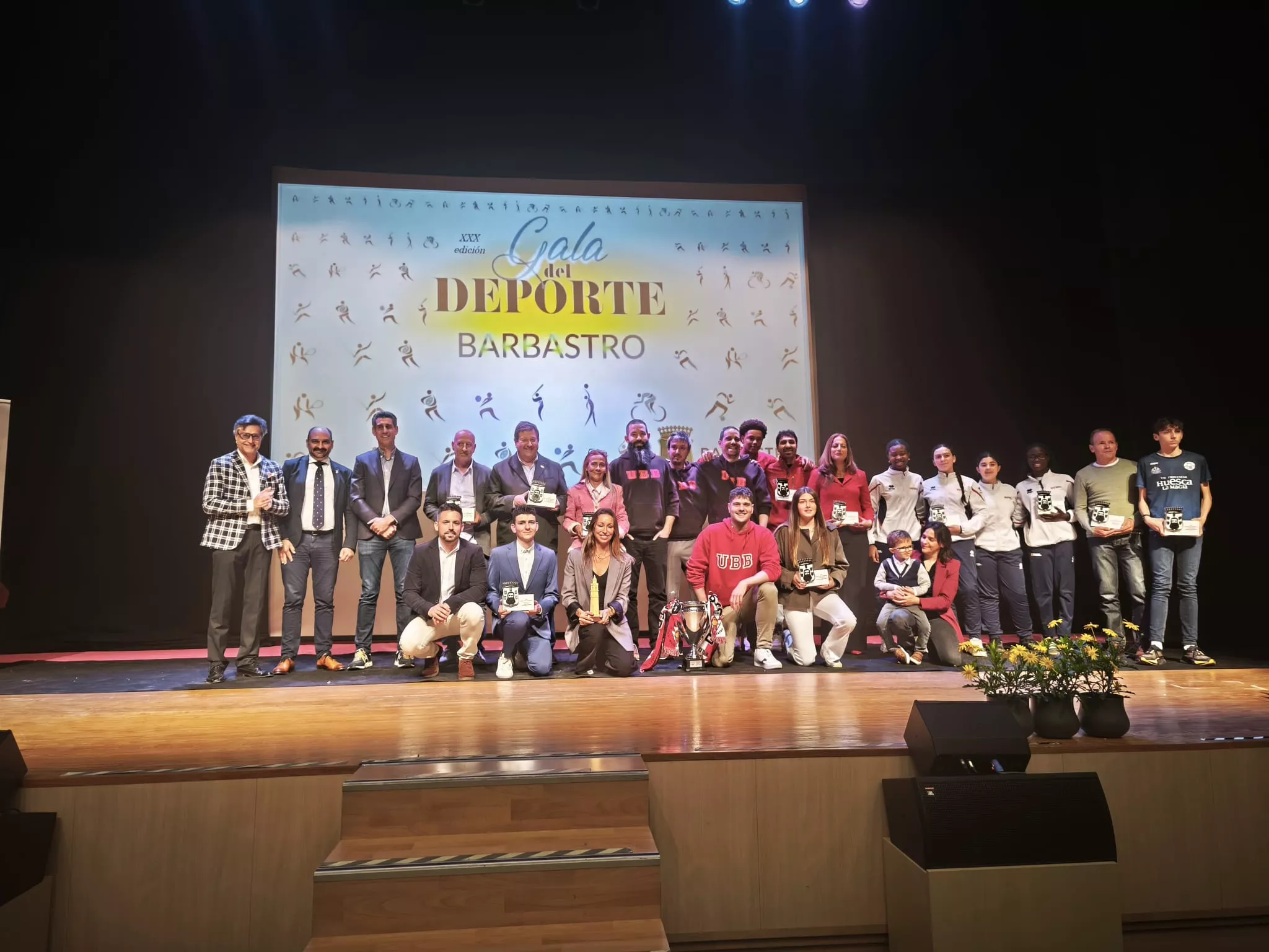 Gala del Deporte en Barbastro con presencia de Gemma Mengual